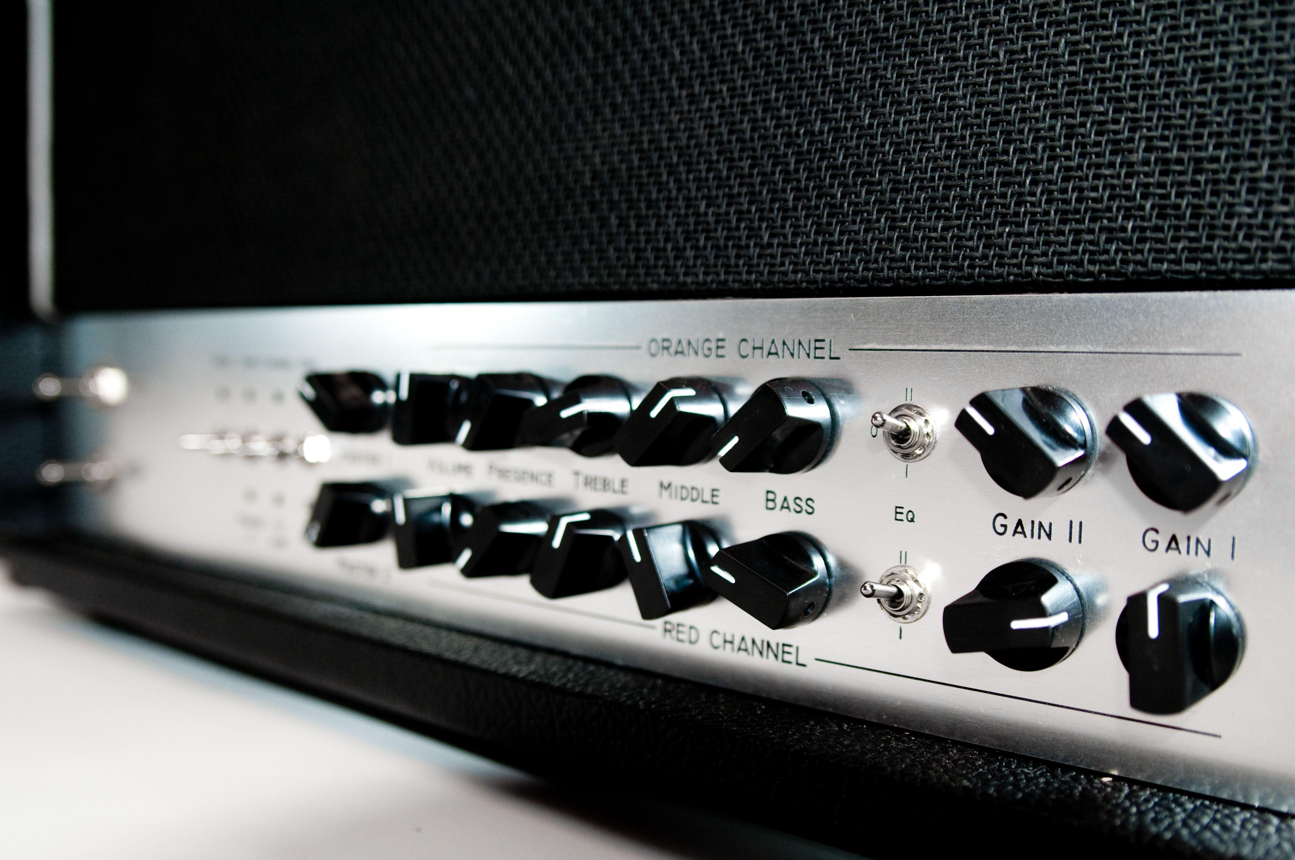 4129x2743 Guitar Amp Wallpaper