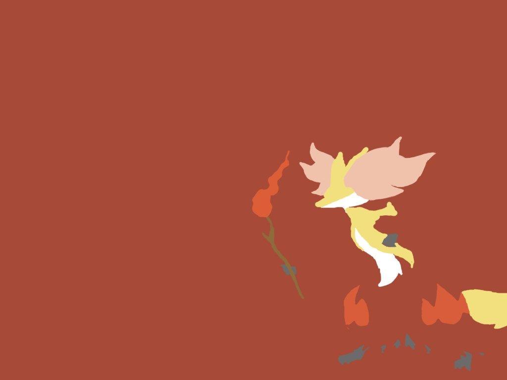 1024x768 Delphox Wallpaper