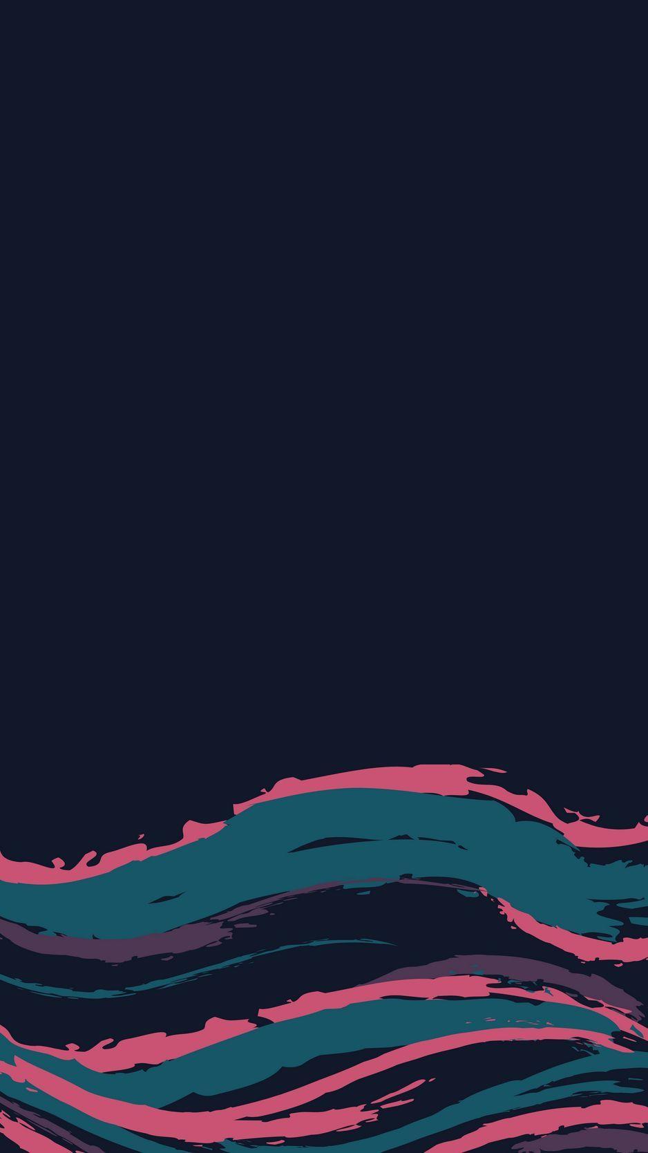 938x1668 Download wallpaper 938x1668 wave, strokes, paint, abstraction