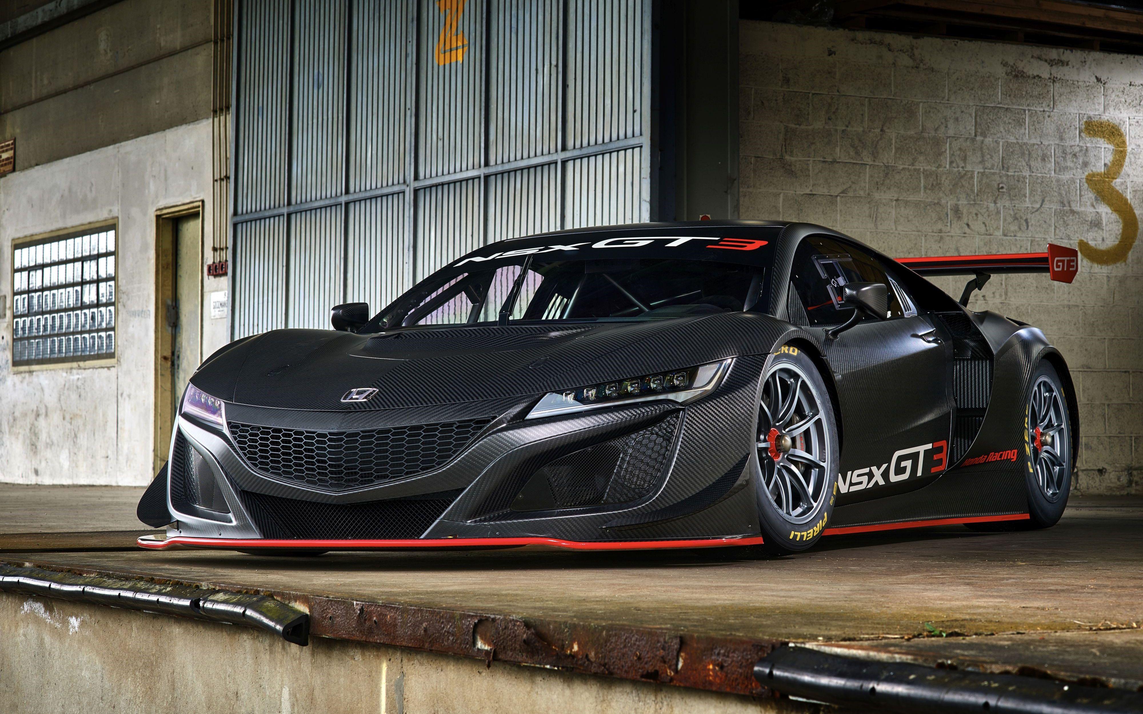 4000x2500 Honda NSX GT3 4K 2017 Wallpaper