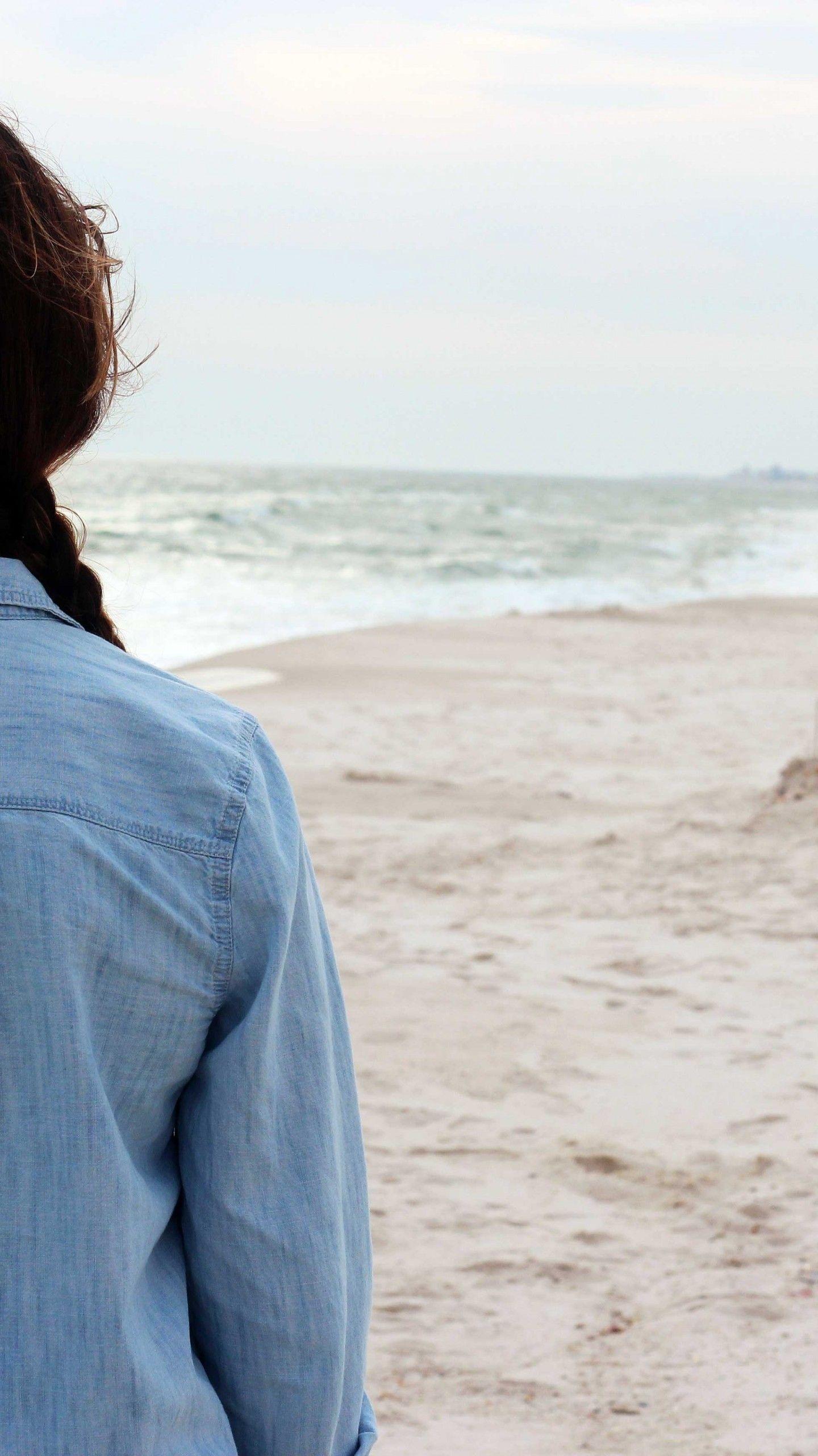 1440x2560 Sad Girl Crying HD Background Wallpaper 21202