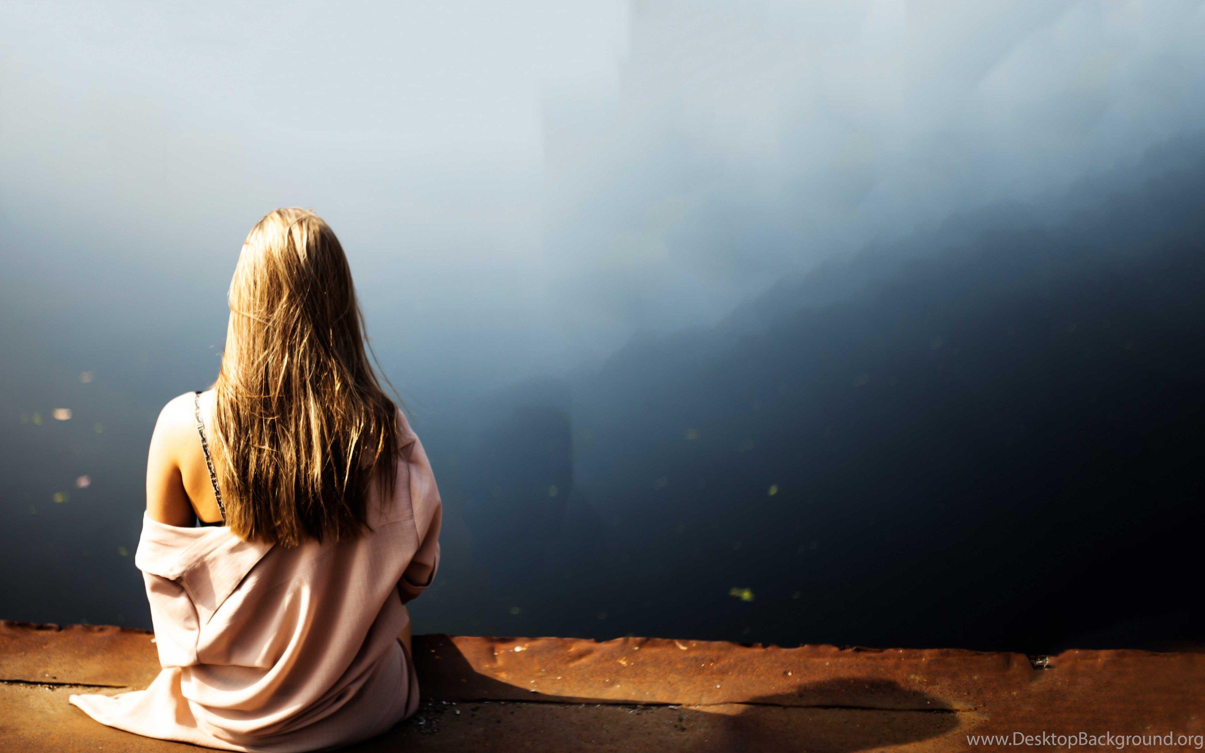 3840x2400 Heart Touching HD Sad Girl Wallpaper For Broken Heart Alone
