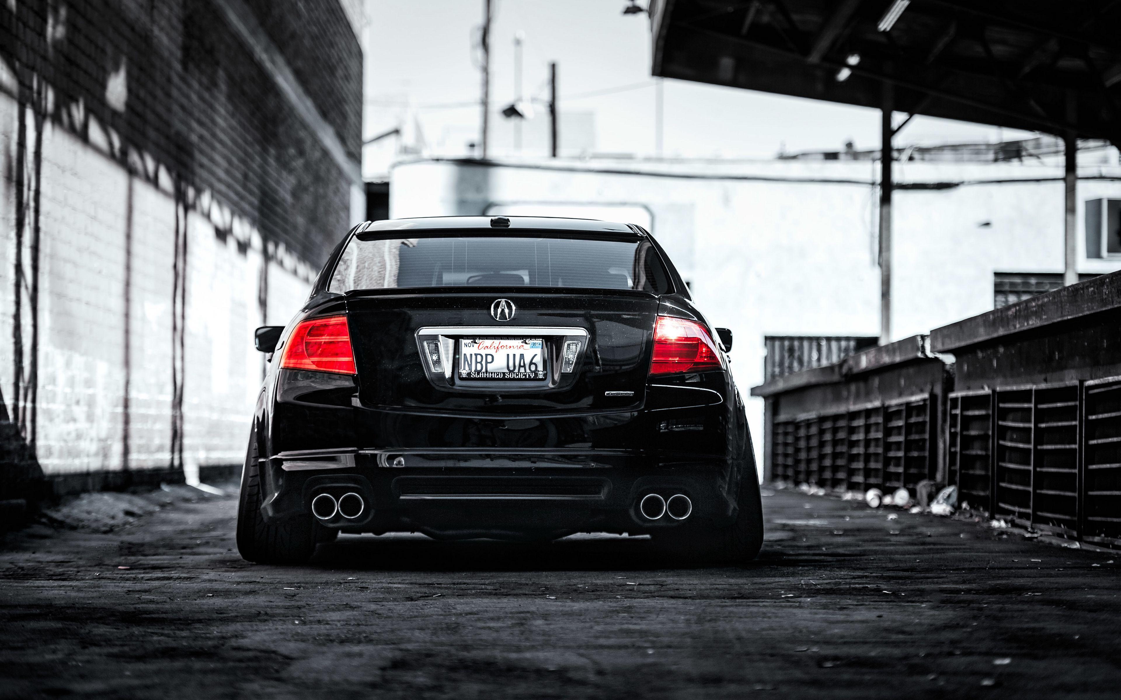 3840x2400 Download wallpaper 3840x2400 honda, accord, acura, rear view 4k