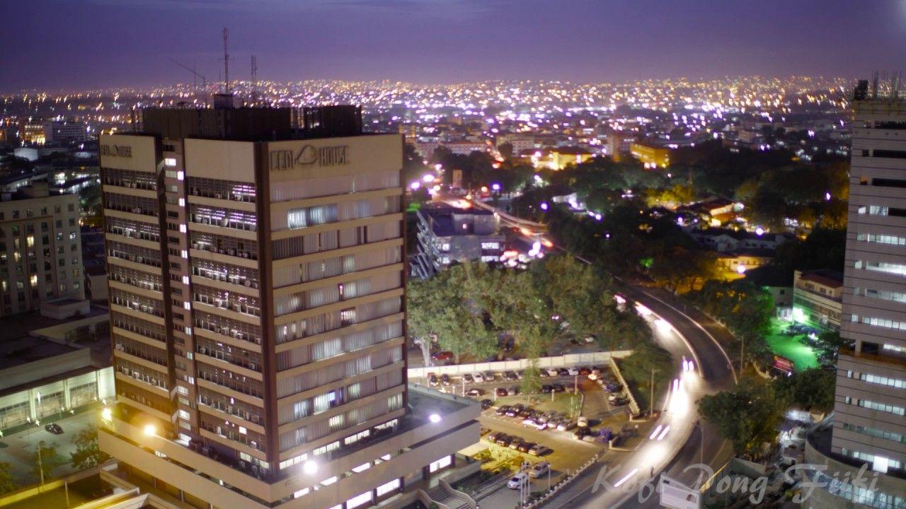 1280x720 Ghana Accra City Skyline Time Lapse Youtube City, Download