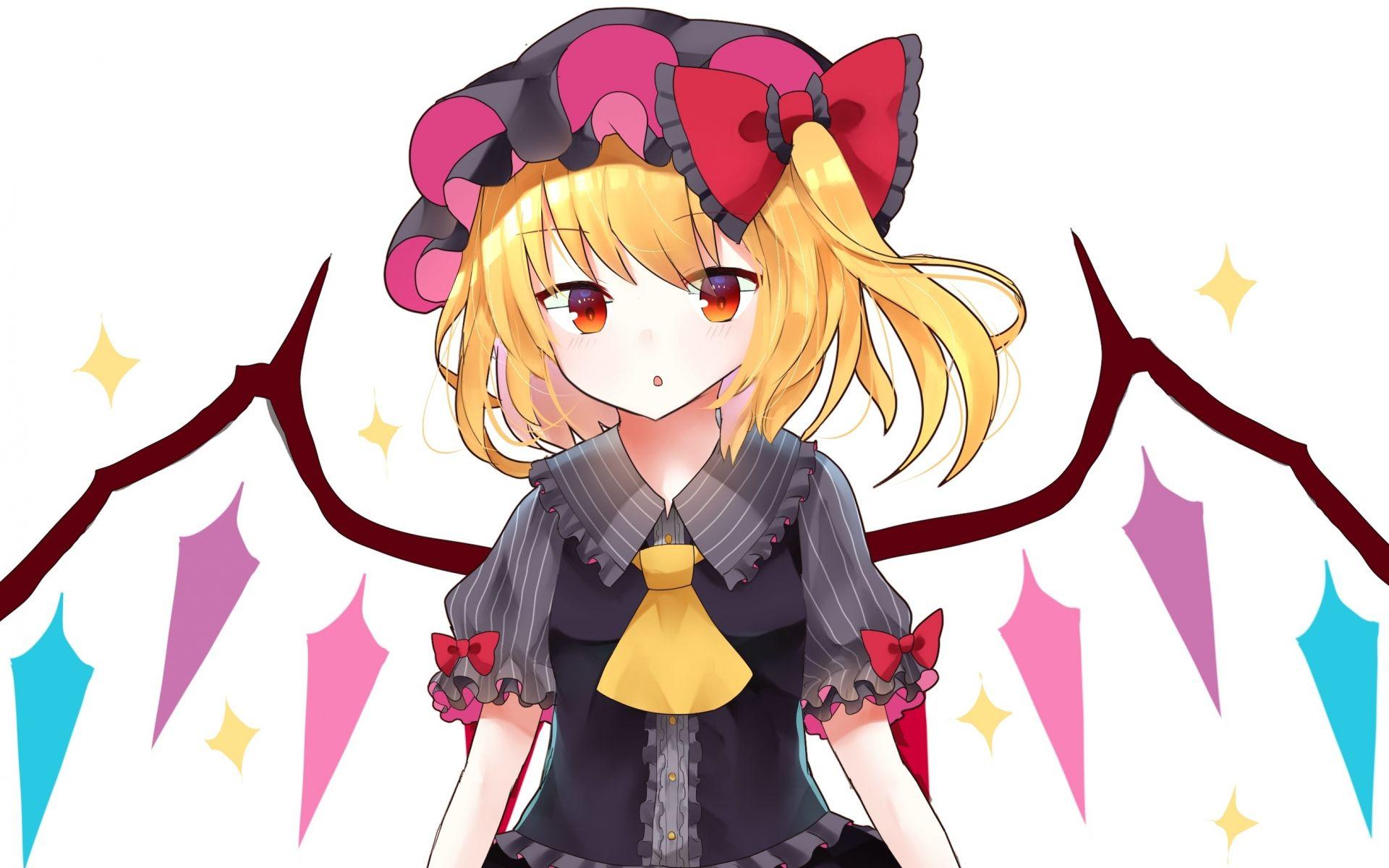 1920x1200 Download 1920x1200 wallpaper cute, witch, touhou, flandre scarlet