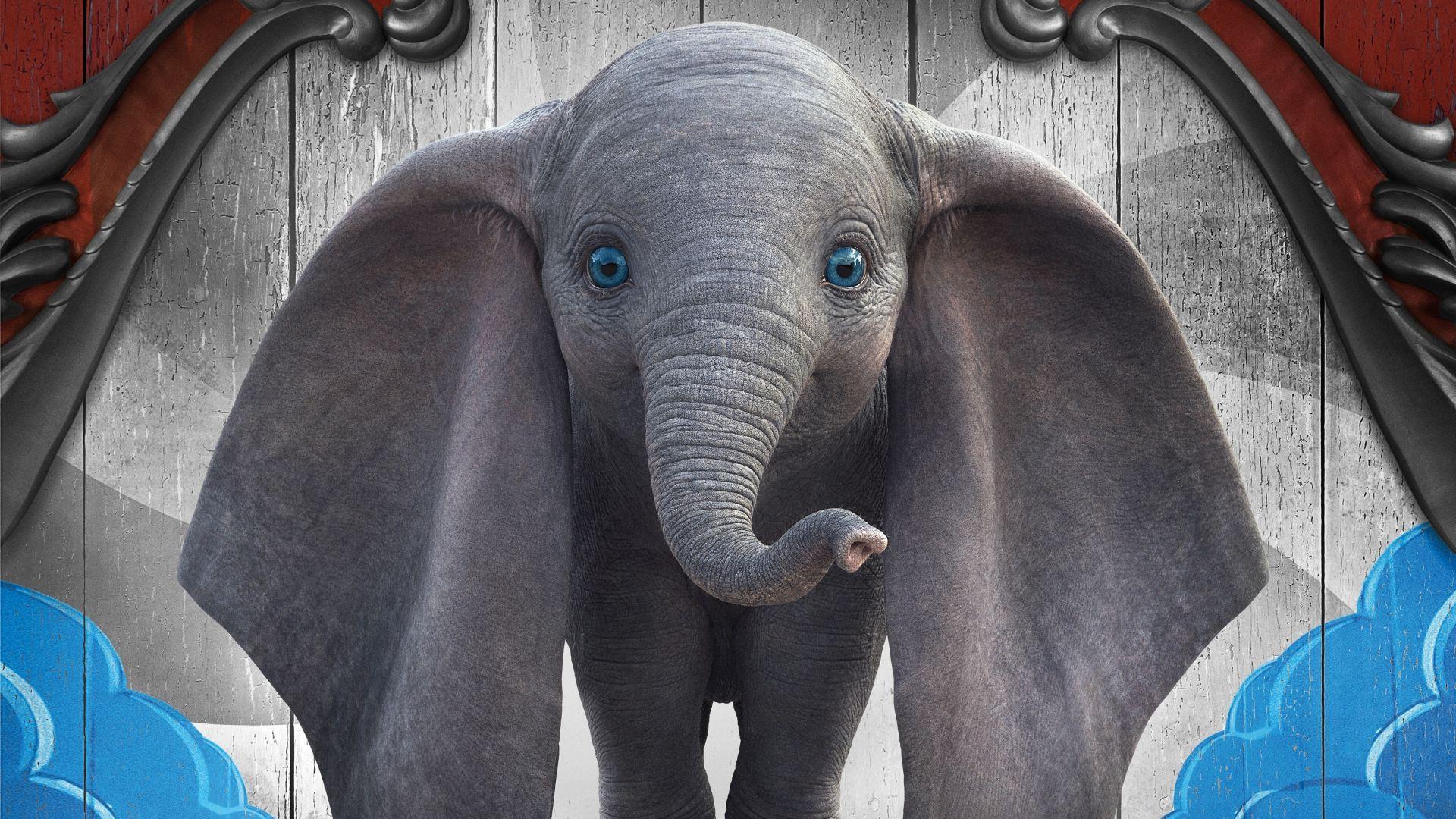 1920x1080 Desktop wallpaper dumbo, cute, baby elephant, 2019 movie, HD image, picture, background, bc1771