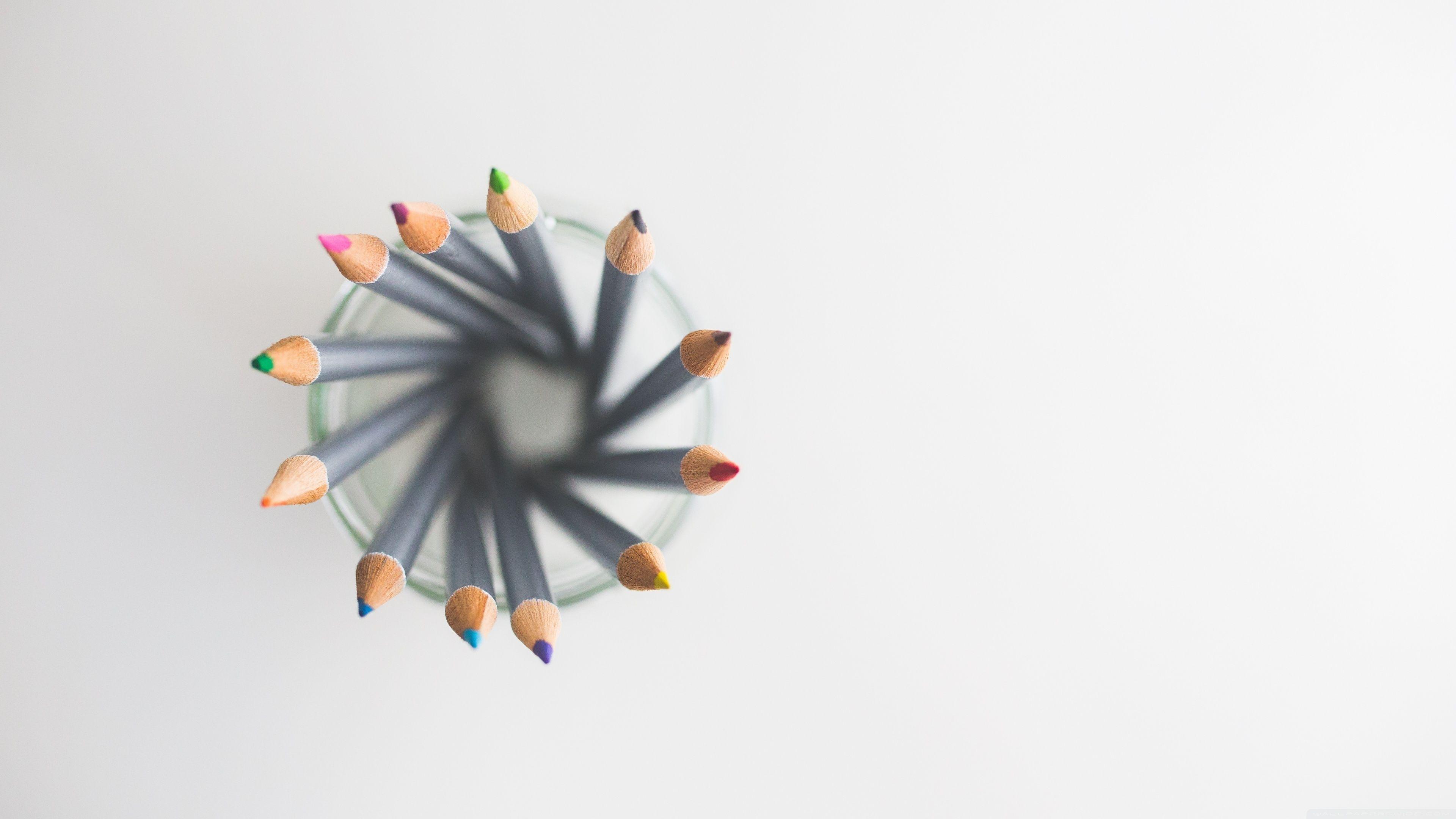 3840x2160 Pencils Ultra HD Desktop Background Wallpaper for 4K UHD TV