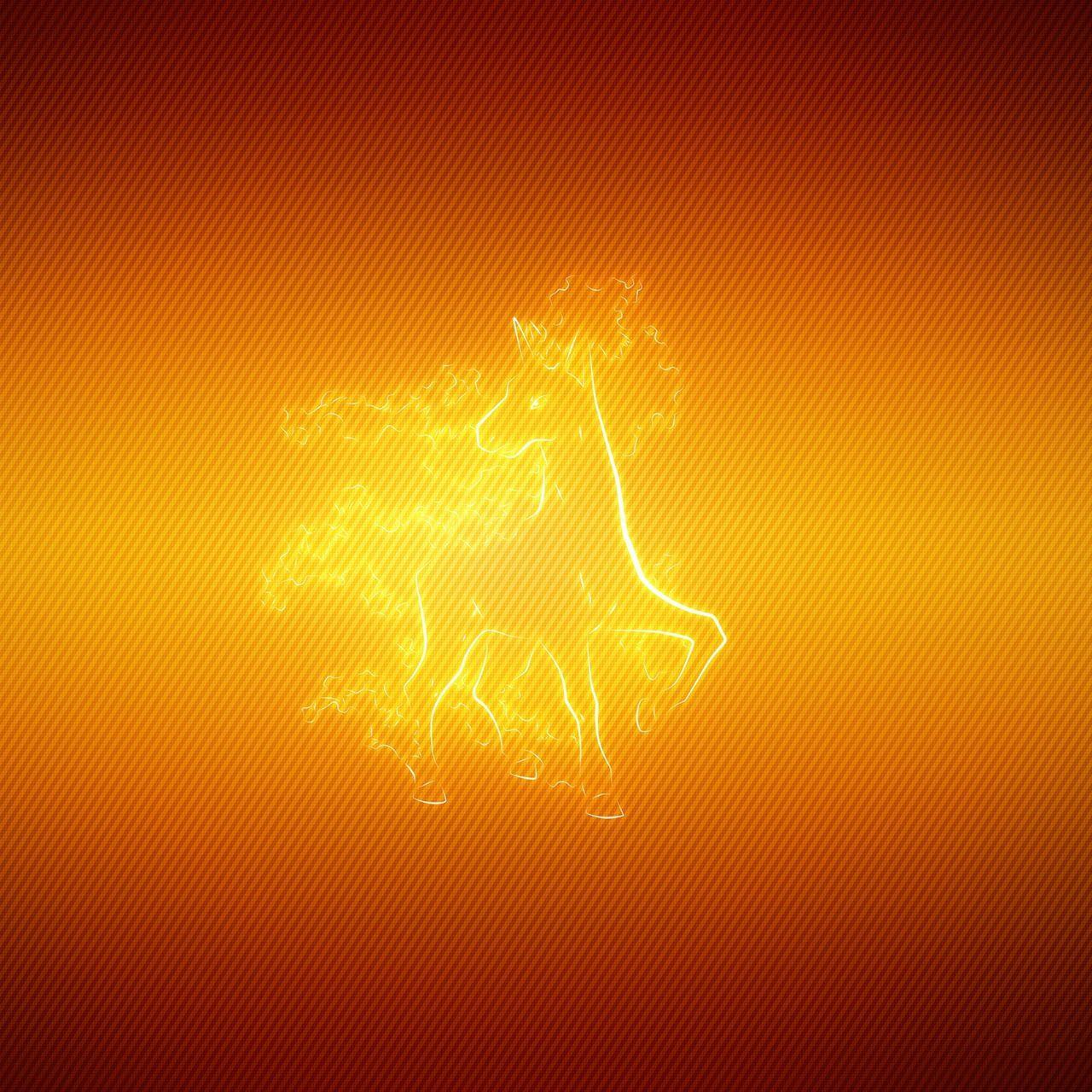 1280x1280 Download wallpaper 1280x1280 fire, flame, background, pokemon