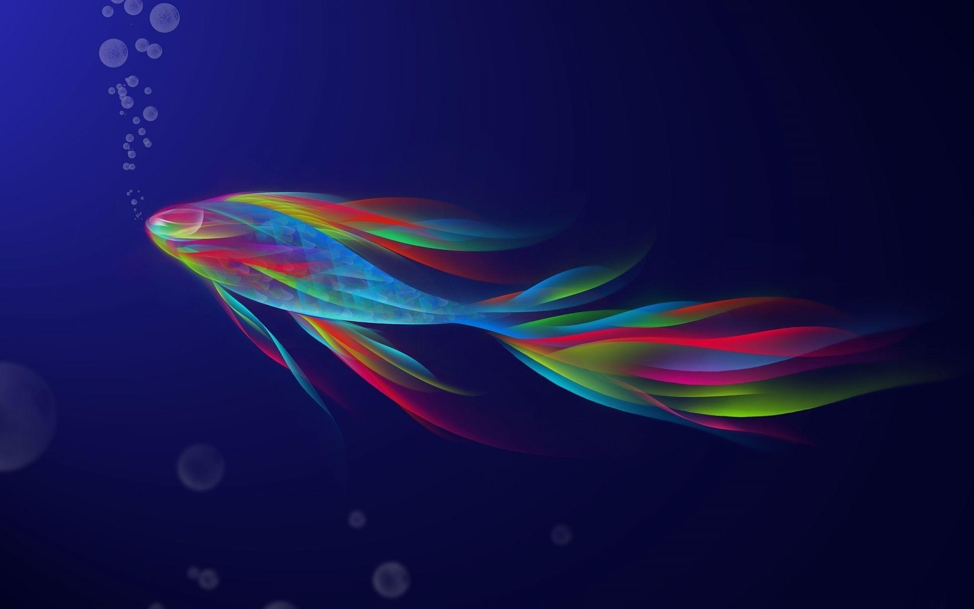 Neon Fish Wallpapers Top Free Neon Fish Backgrounds WallpaperAccess