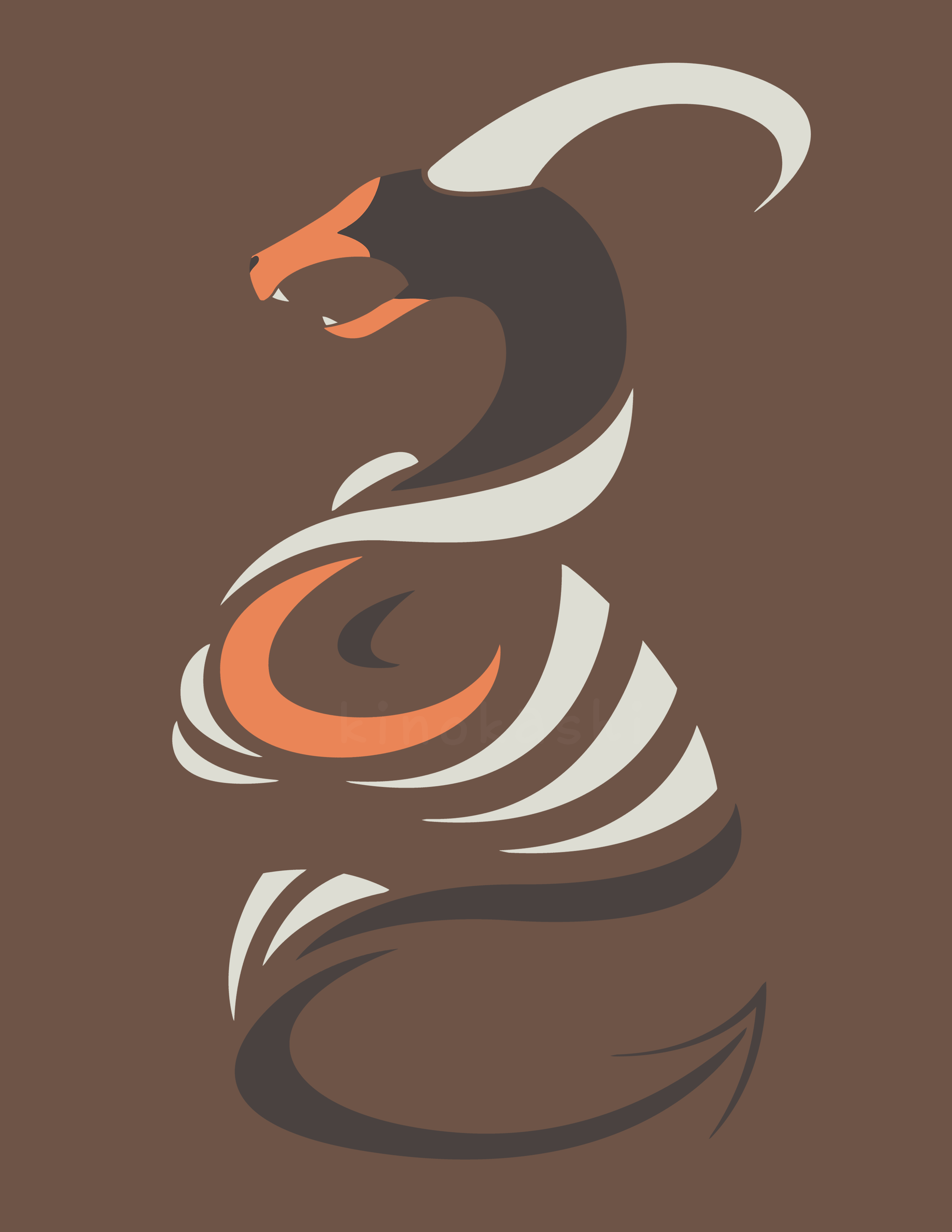 2550x3300 Houndoom Design from my Rare Candy design Set. [OC]