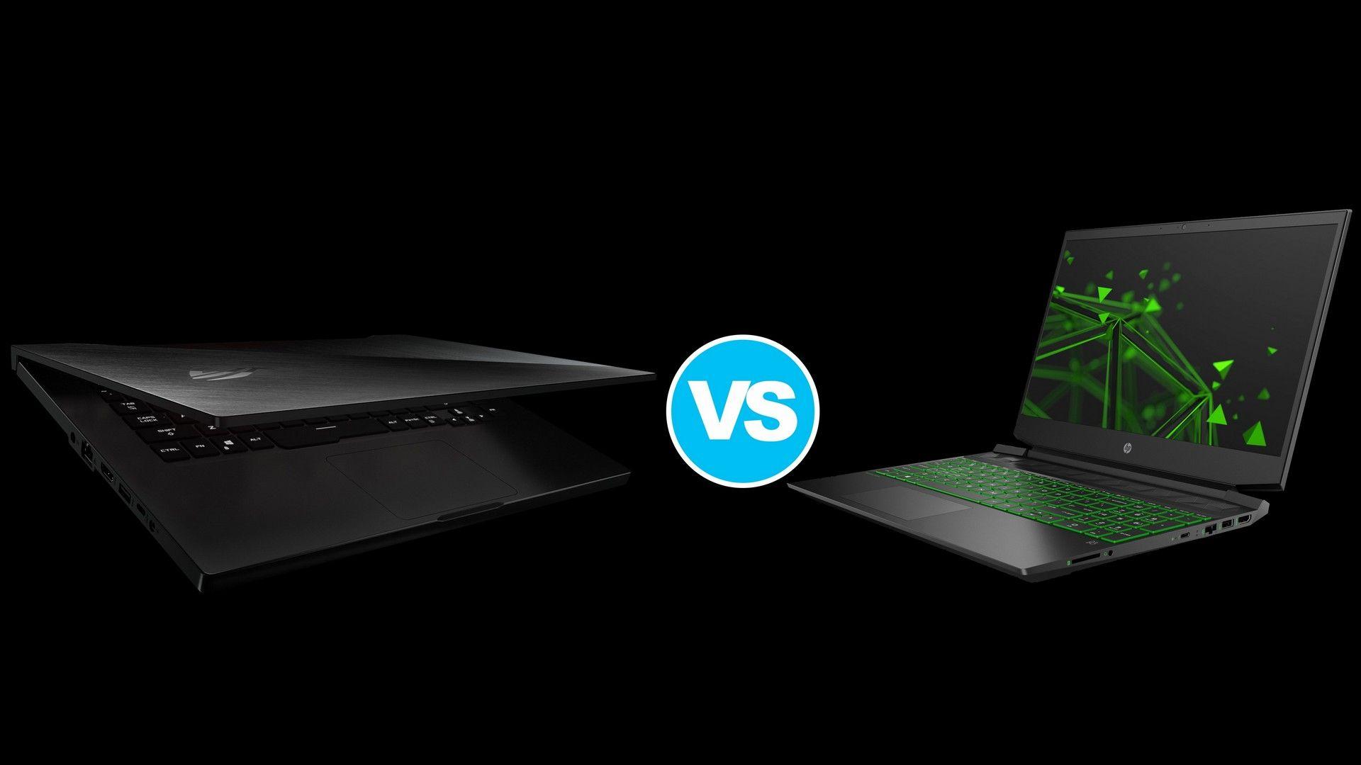 1920x1080 In Depth Comparison ASUS ROG Zephyrus GA502 Vs HP Pavilion Gaming