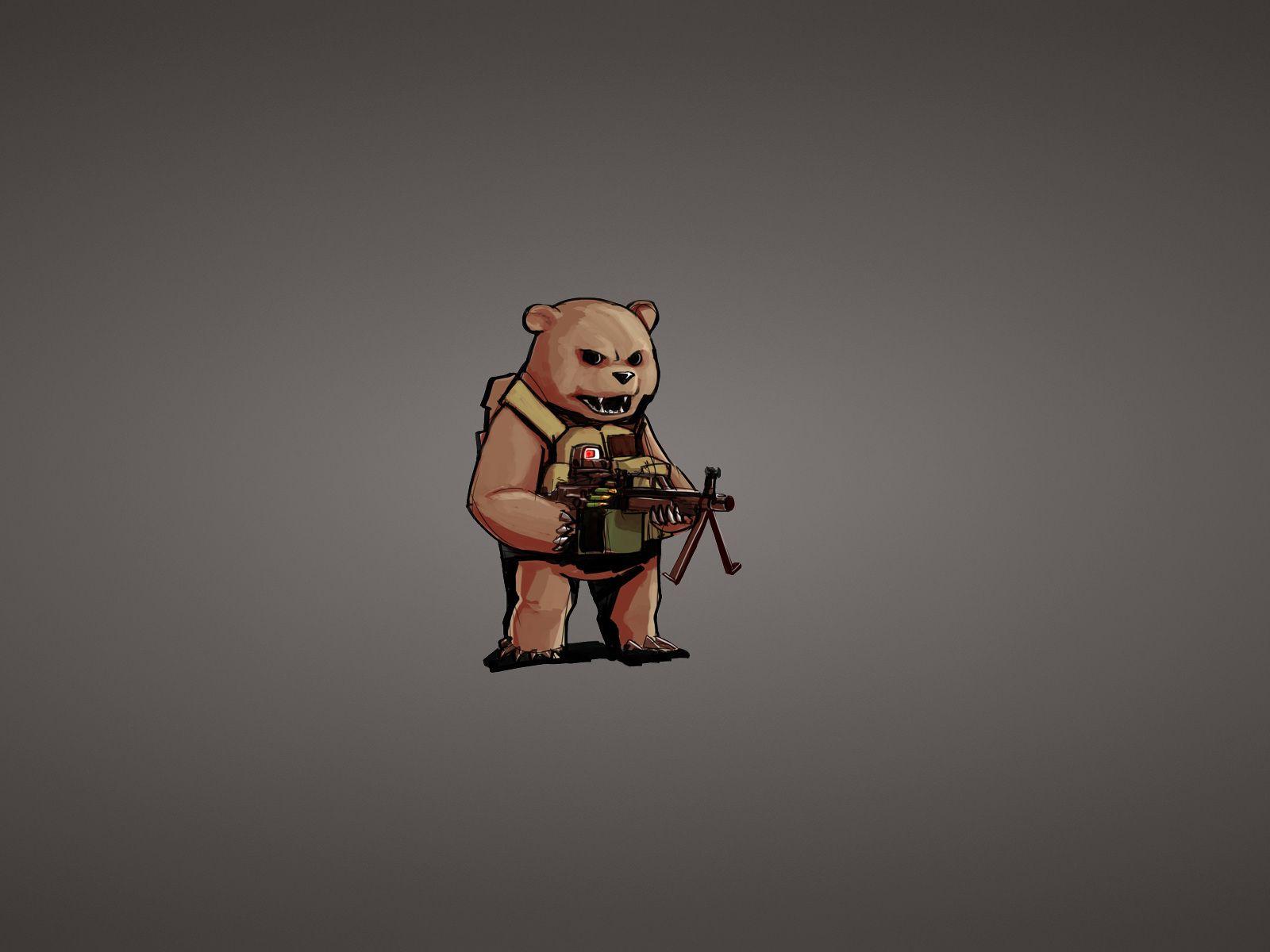 Minimalist Bear Wallpapers - Top Free Minimalist Bear Backgrounds