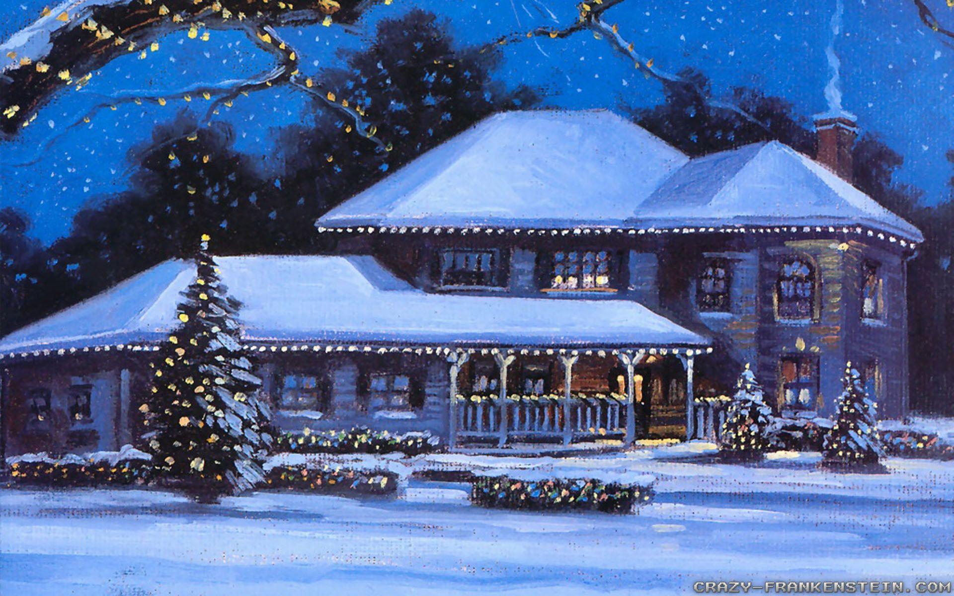 1920x1200 Winter Christmas wallpaper