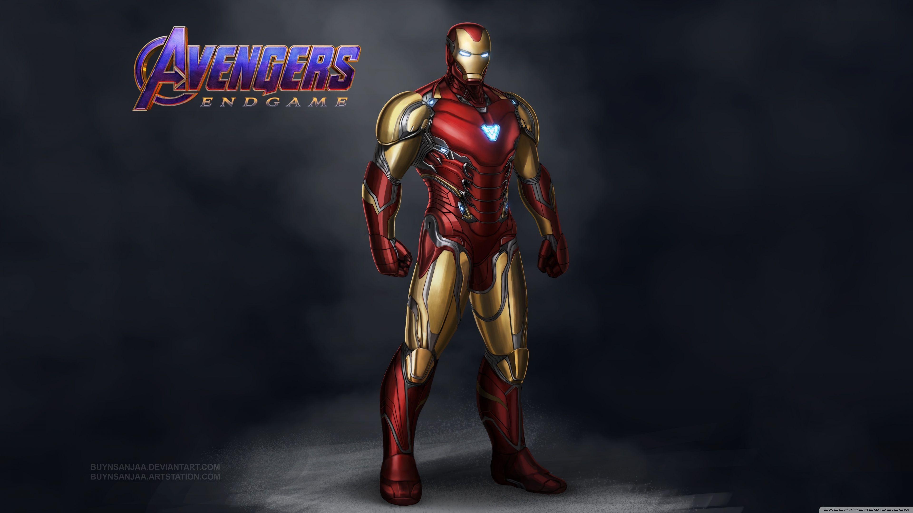 3840x2160 Avengers Endgame Iron Man Mark 85 Ultra HD Desktop Background