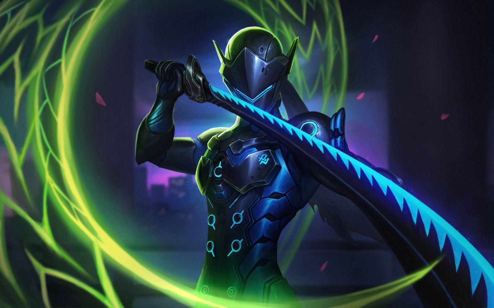 1680x1050 4K Genji Overwatch 1680x1050 Resolution Wallpaper, HD