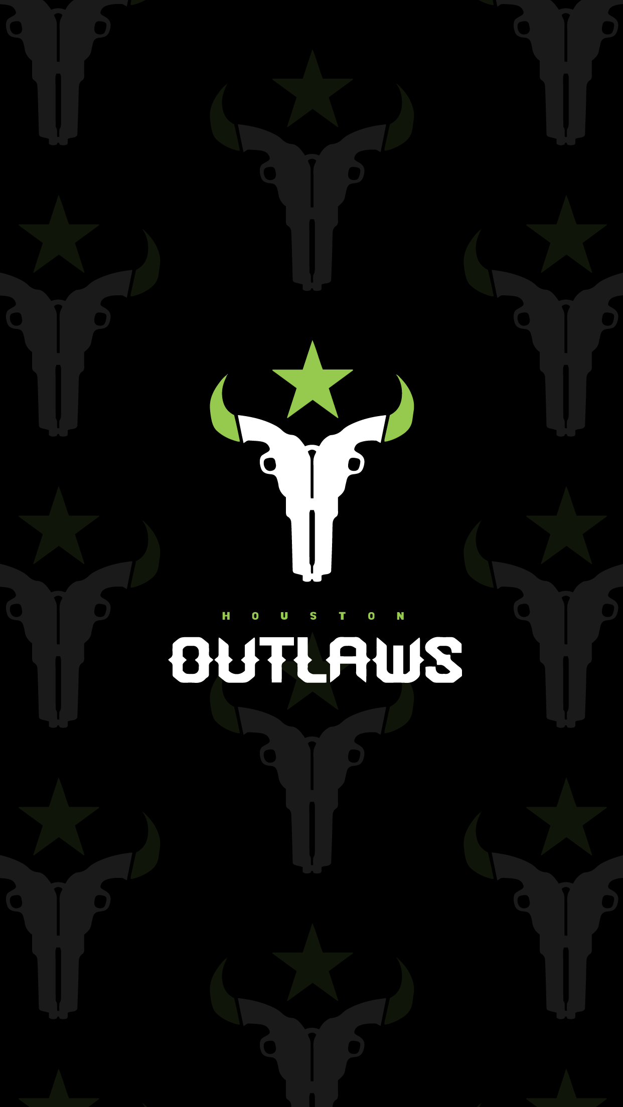 1242x2208 Overwatch League Houston Outlaws Wallpaper
