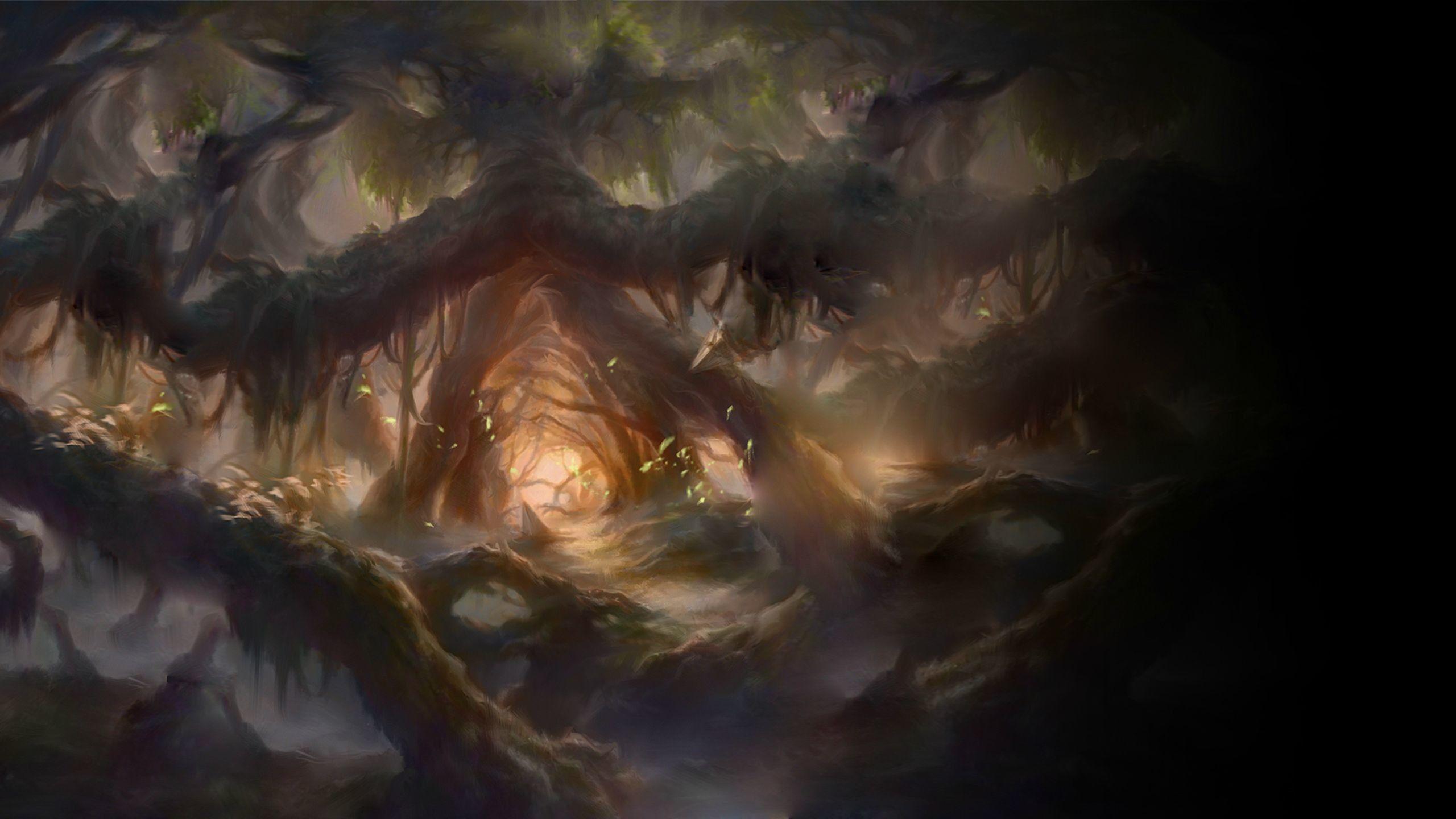 2560x1440 Mtg Land Wallpaper
