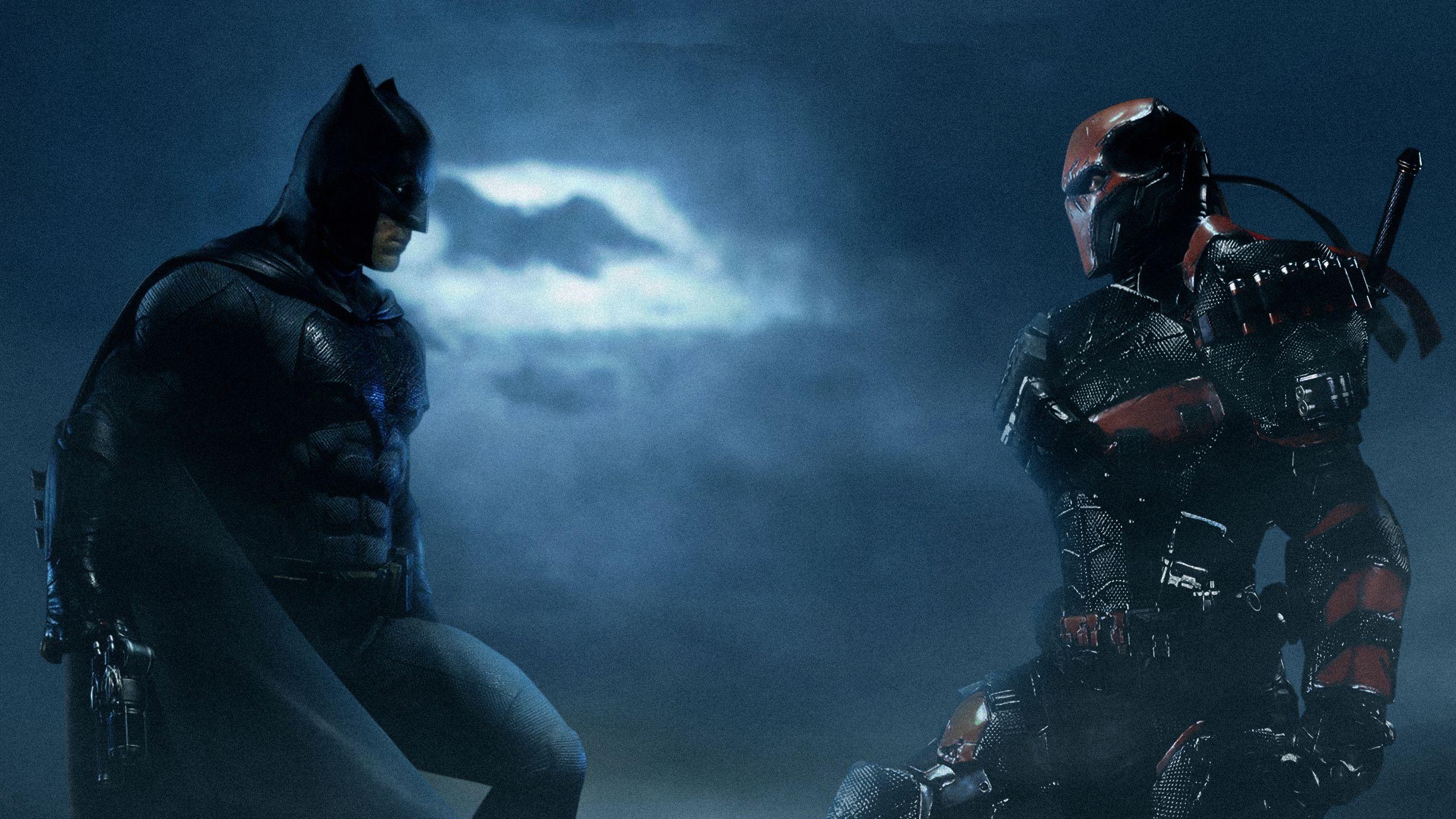 2560x1440 Batman Vs Deathstroke 1440P Resolution HD 4k Wallpaper
