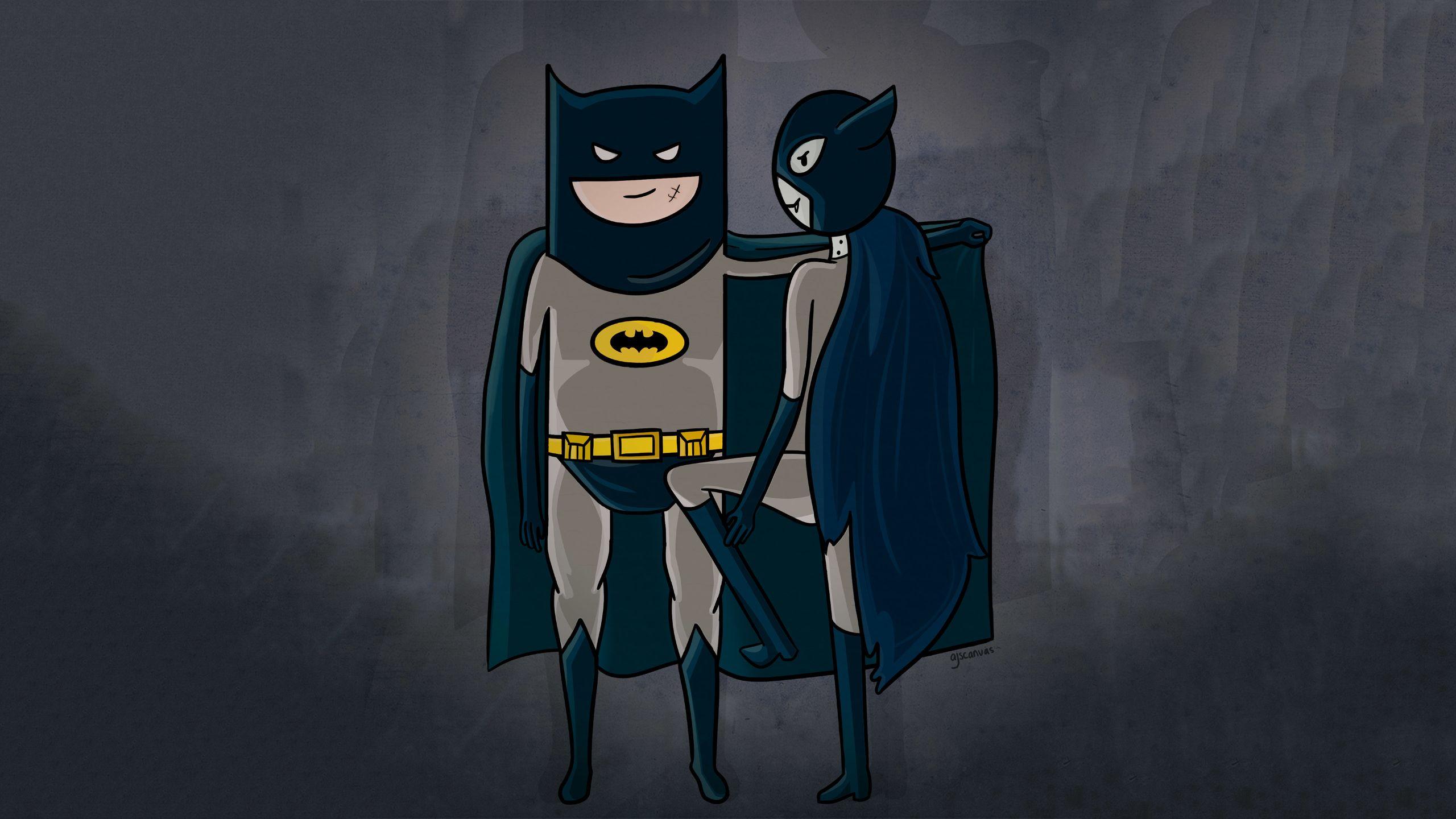 2560x1440 Batman And Catwoman 1440P Resolution Wallpaper, HD