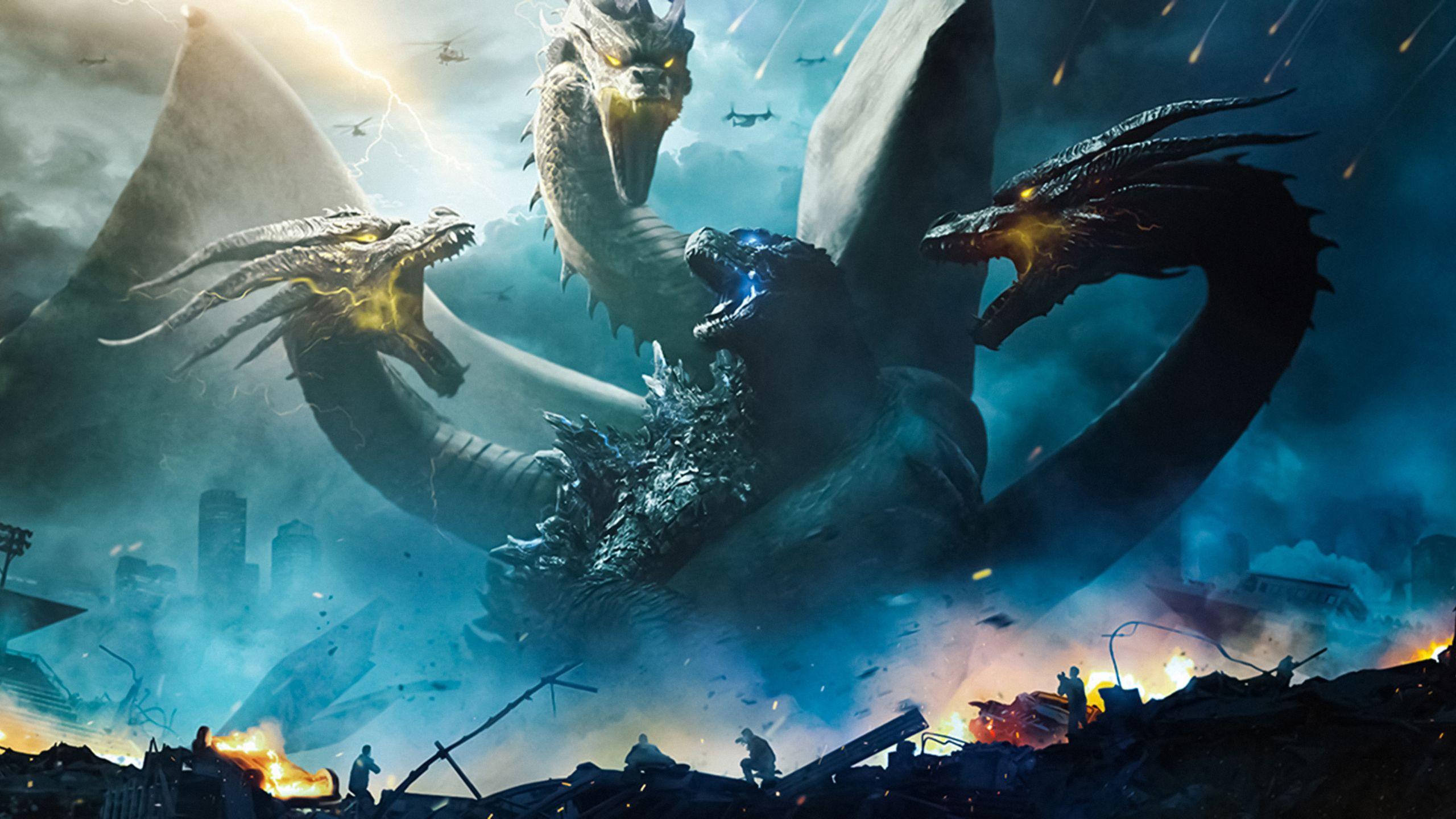 2560x1440 Godzilla King Of The Monsters 4k 8k 1440P Resolution