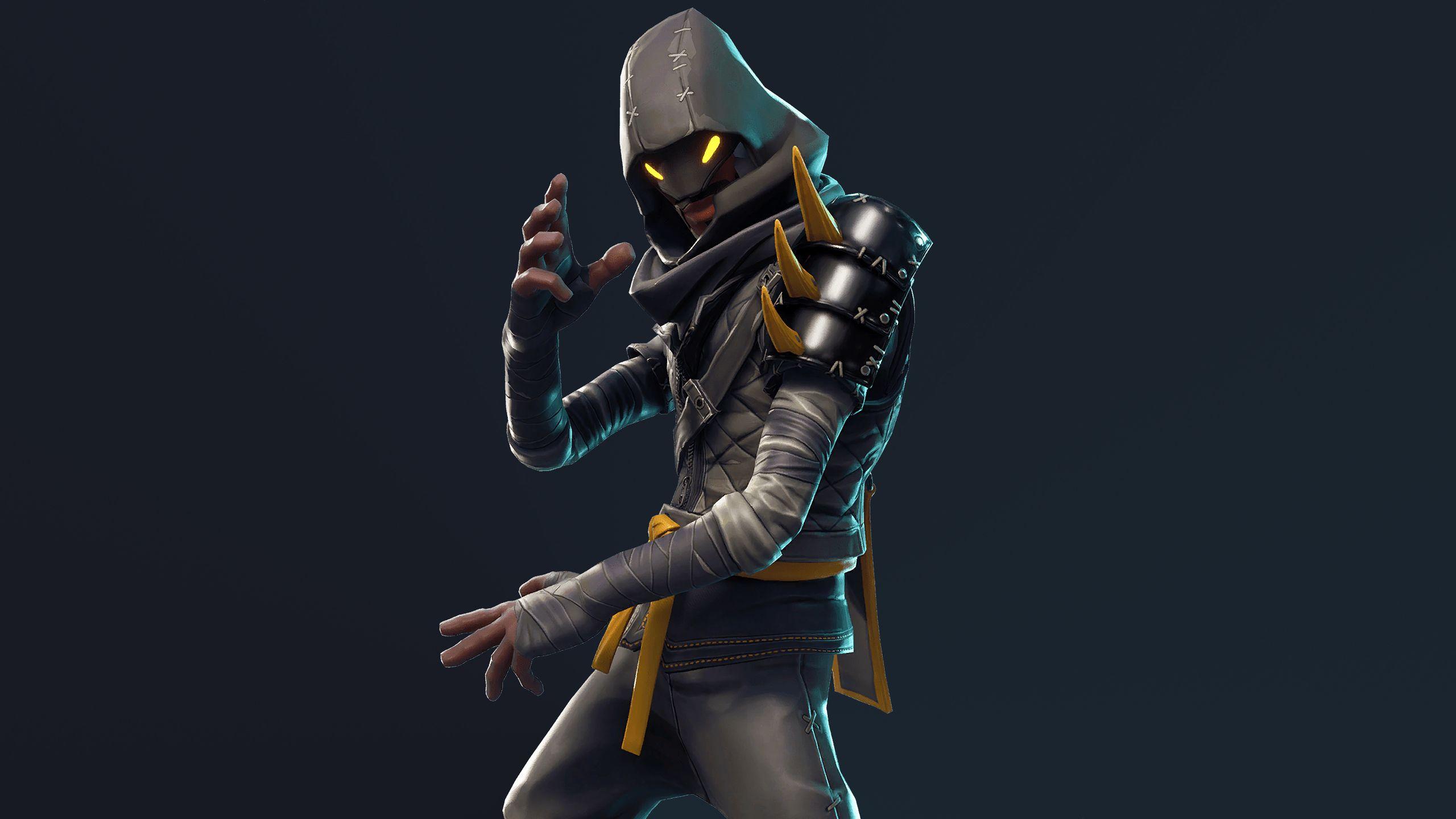 2560x1440 Cloaked Star Ninja Fortnite Battle Royale 1440P
