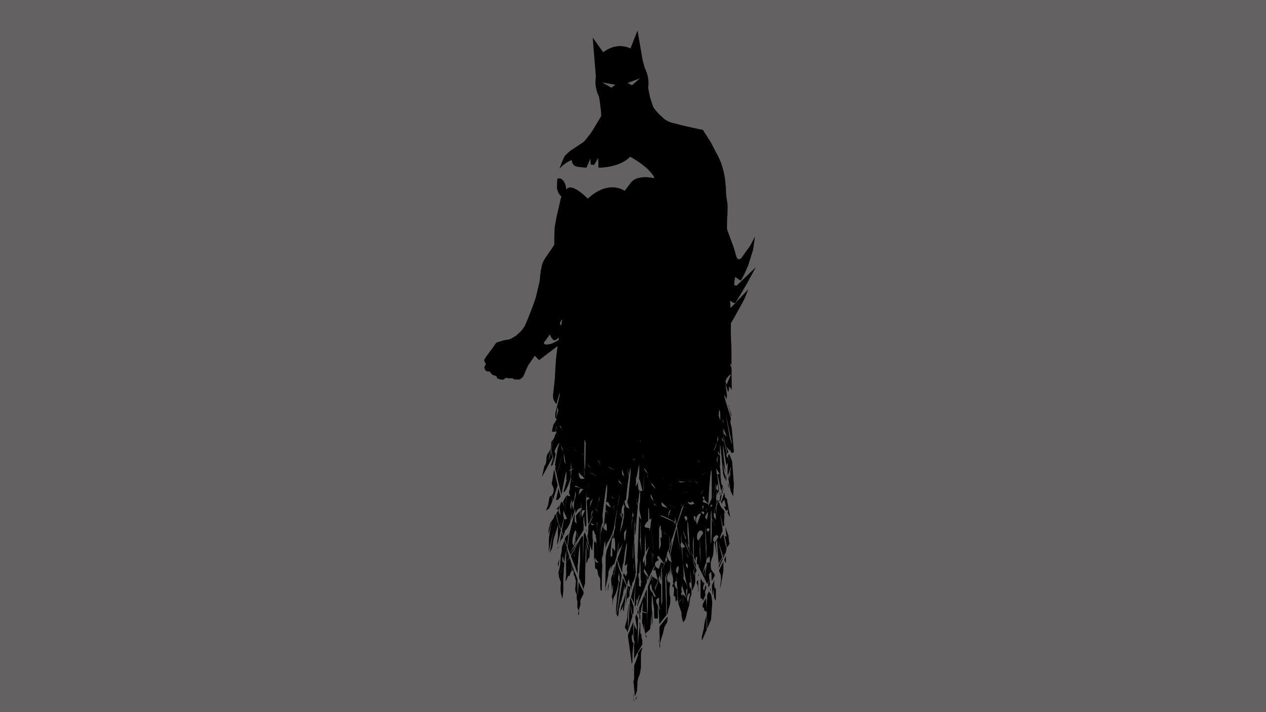 2560x1440 Batman Minimalism DC Comics 1440P Resolution Wallpaper