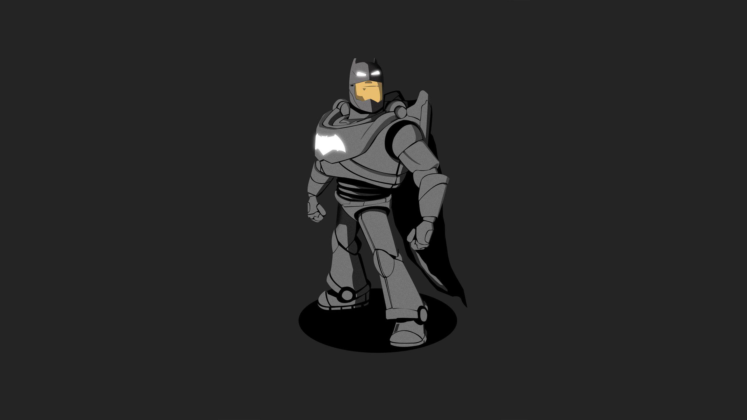 2560x1440 Download 2560x1440 wallpaper batman, dawn of justice, minimal