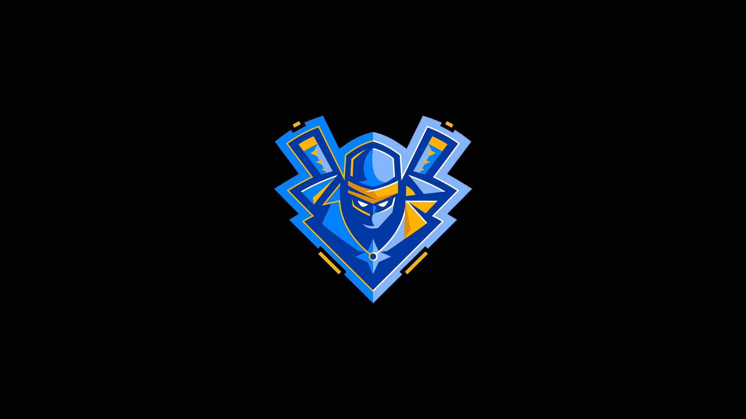 2560x1440 Ninja Logo Fortnite Battle Royale 4K 3840x2160 Wallpaper