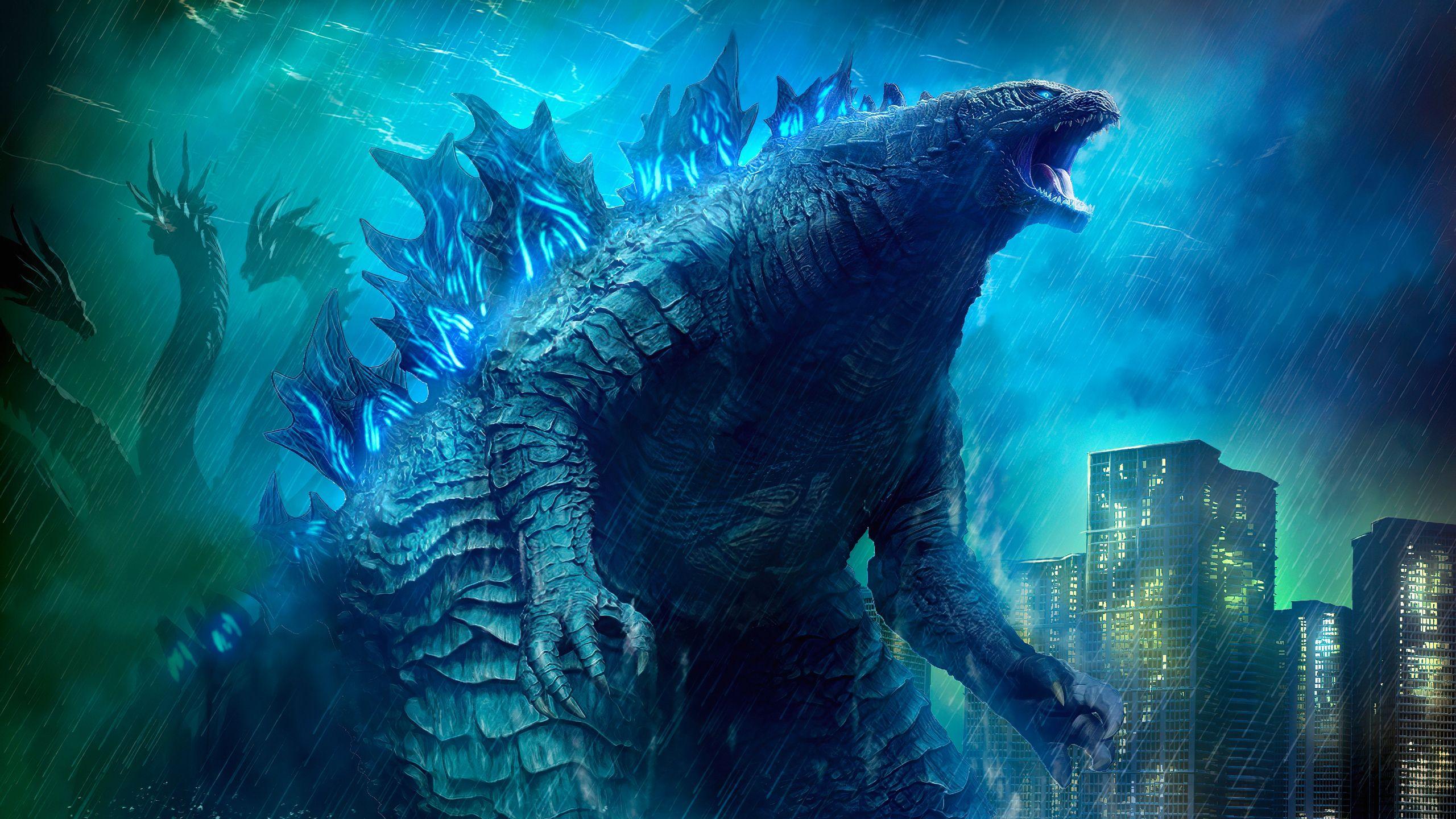 2560x1440 Godzilla King Of The Monsters Movie 4k Art 1440P