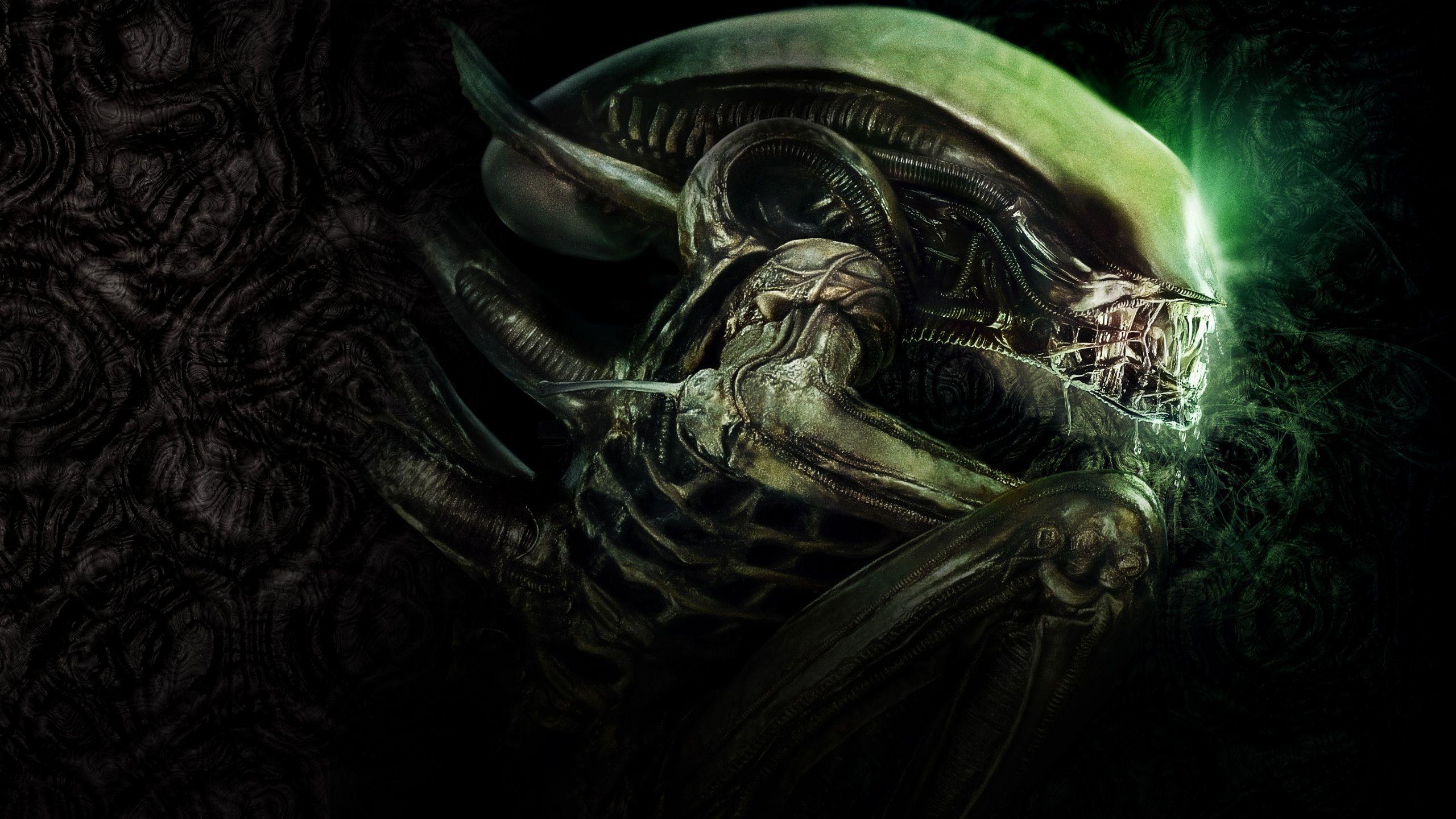 2560x1440 Wallpaper Alien: Covenant Monsters Movies 2560x1440