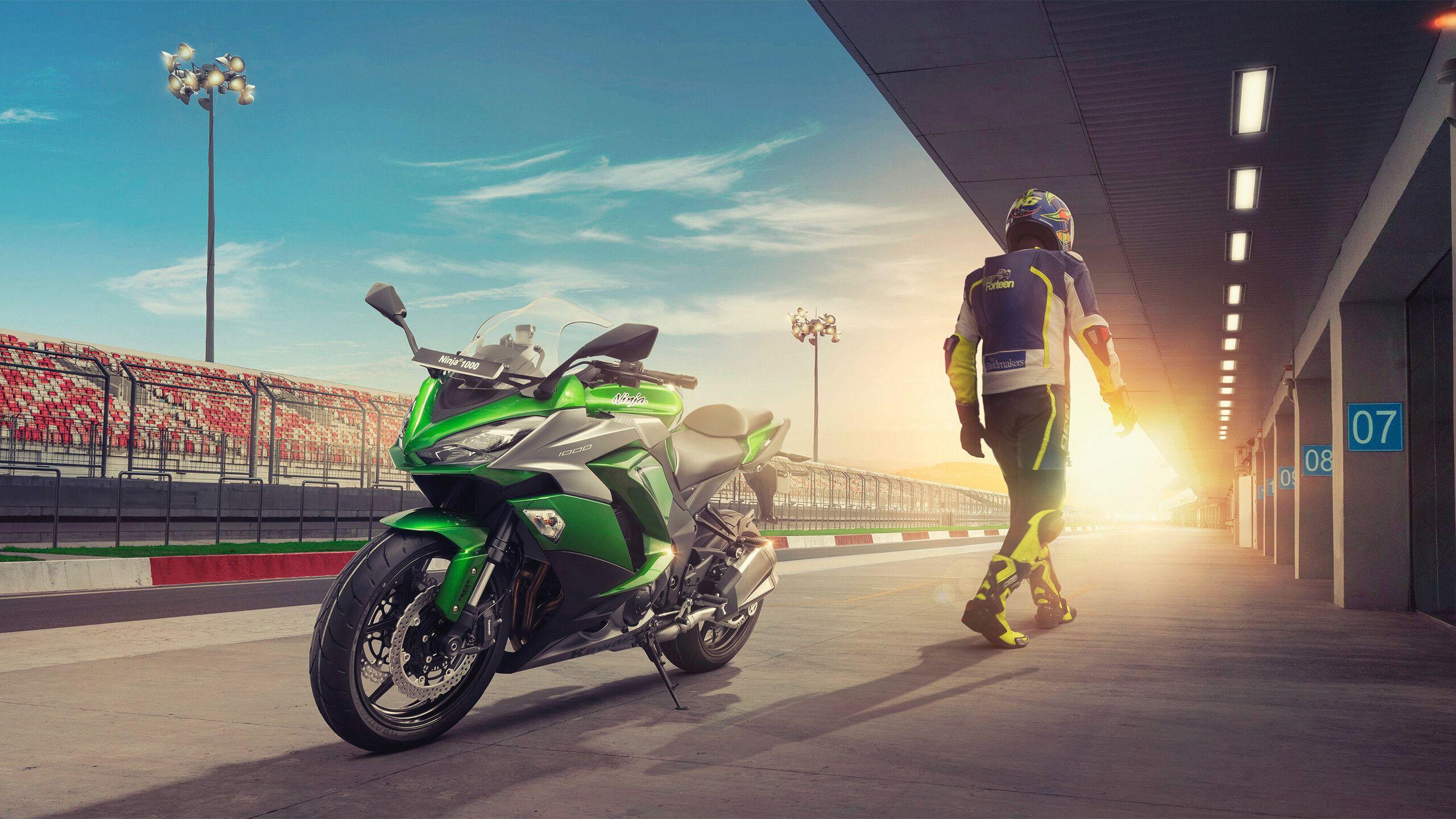 2560x1440 Kawasaki Ninja 1000 1440P Resolution HD 4k Wallpaper