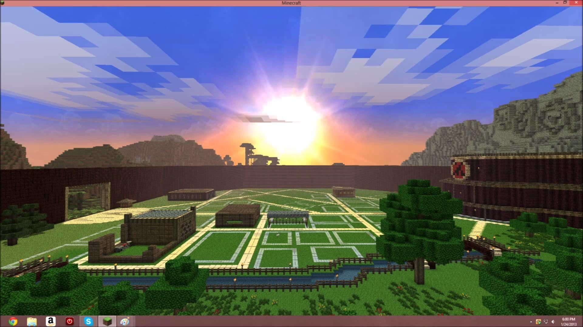 1920x1080 Minecraft server (Hidden leaf village showcase) come join!