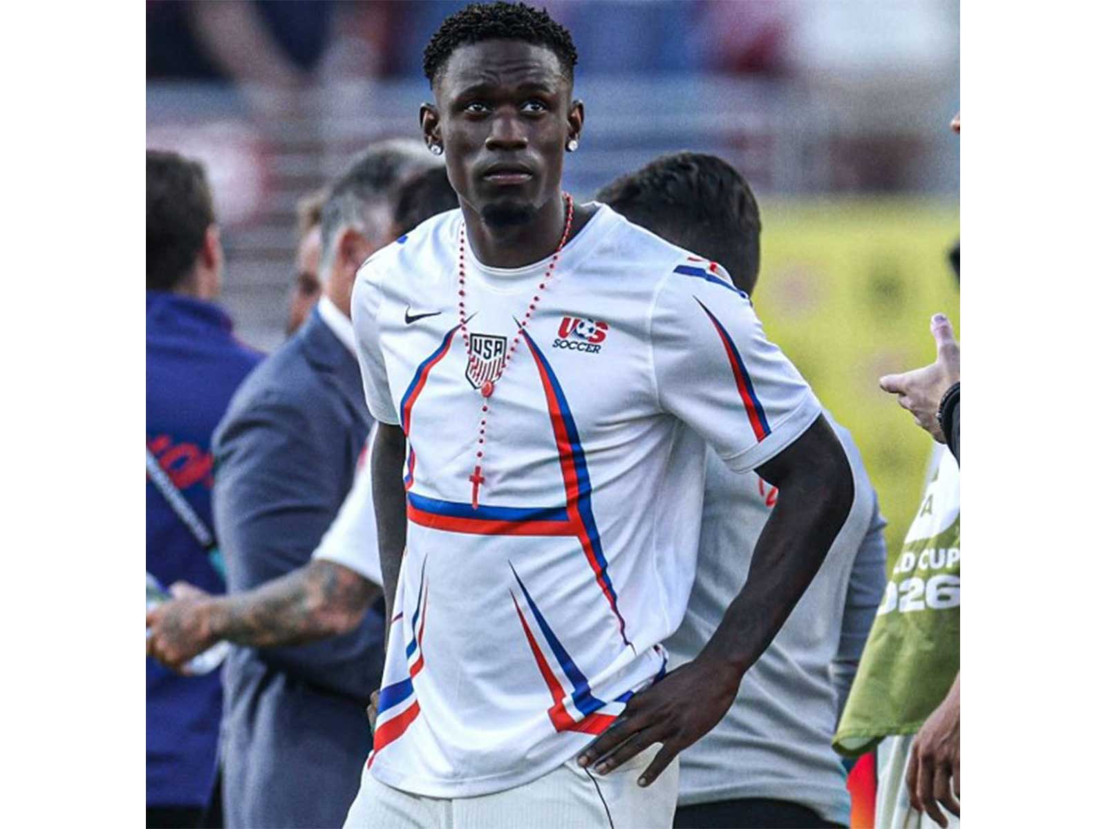 1600x1200 FIFA World Cup 2026: Belgian FA 'astonished' by FIFA decision to clear USA's Balogun for RO16 clash