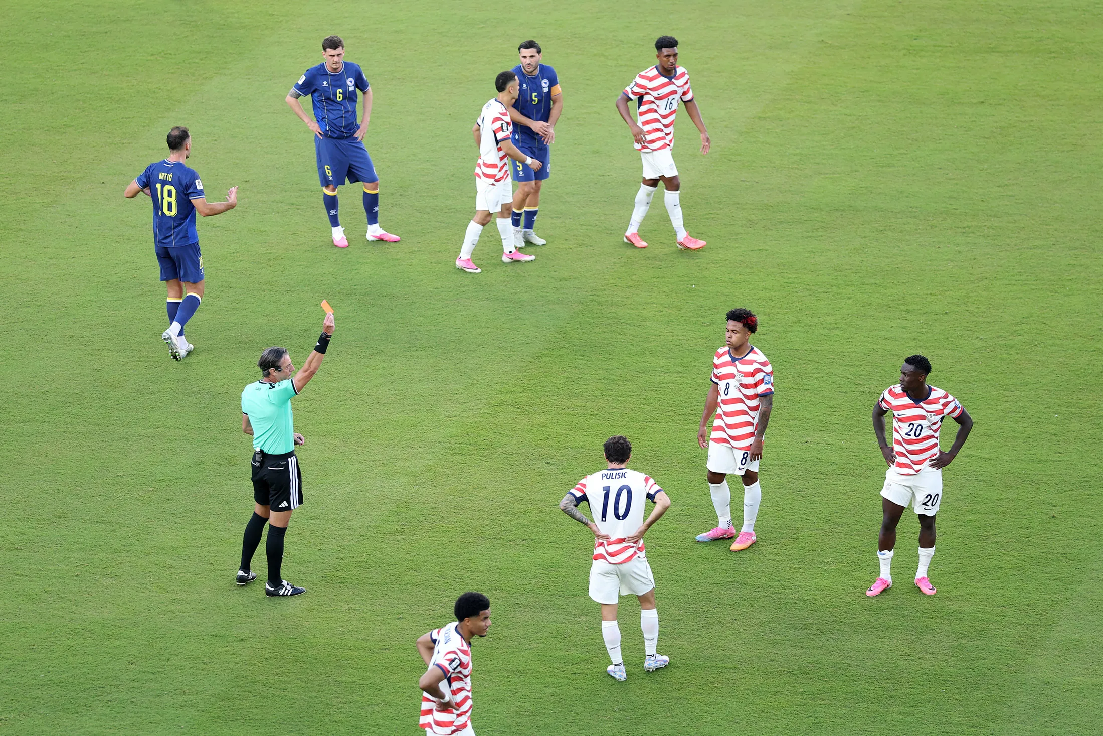 2200x1467 FIFA Allows US Star Balogun to Play Belgium Despite Red Card