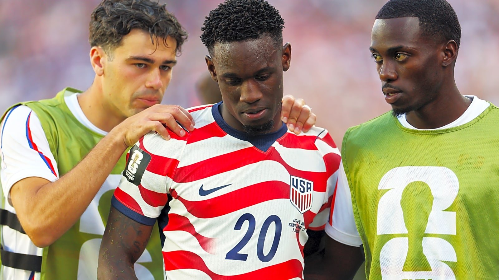 1600x900 Report: USMNT's Folarin Balogun could have suspension extended after controversial red card