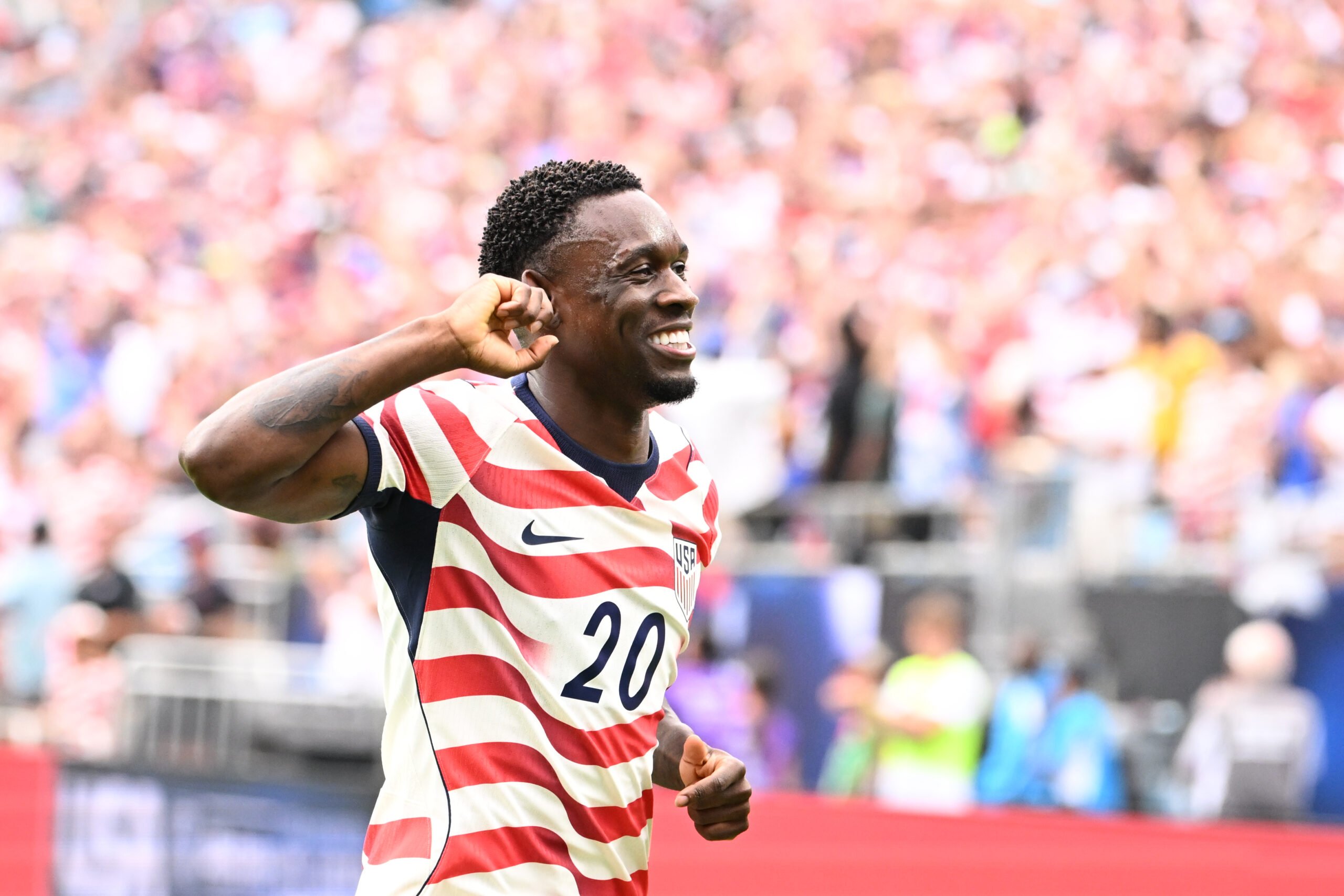 2560x1707 Belgium 'astonished' by Folarin Balogun red card decision, rips FIFA