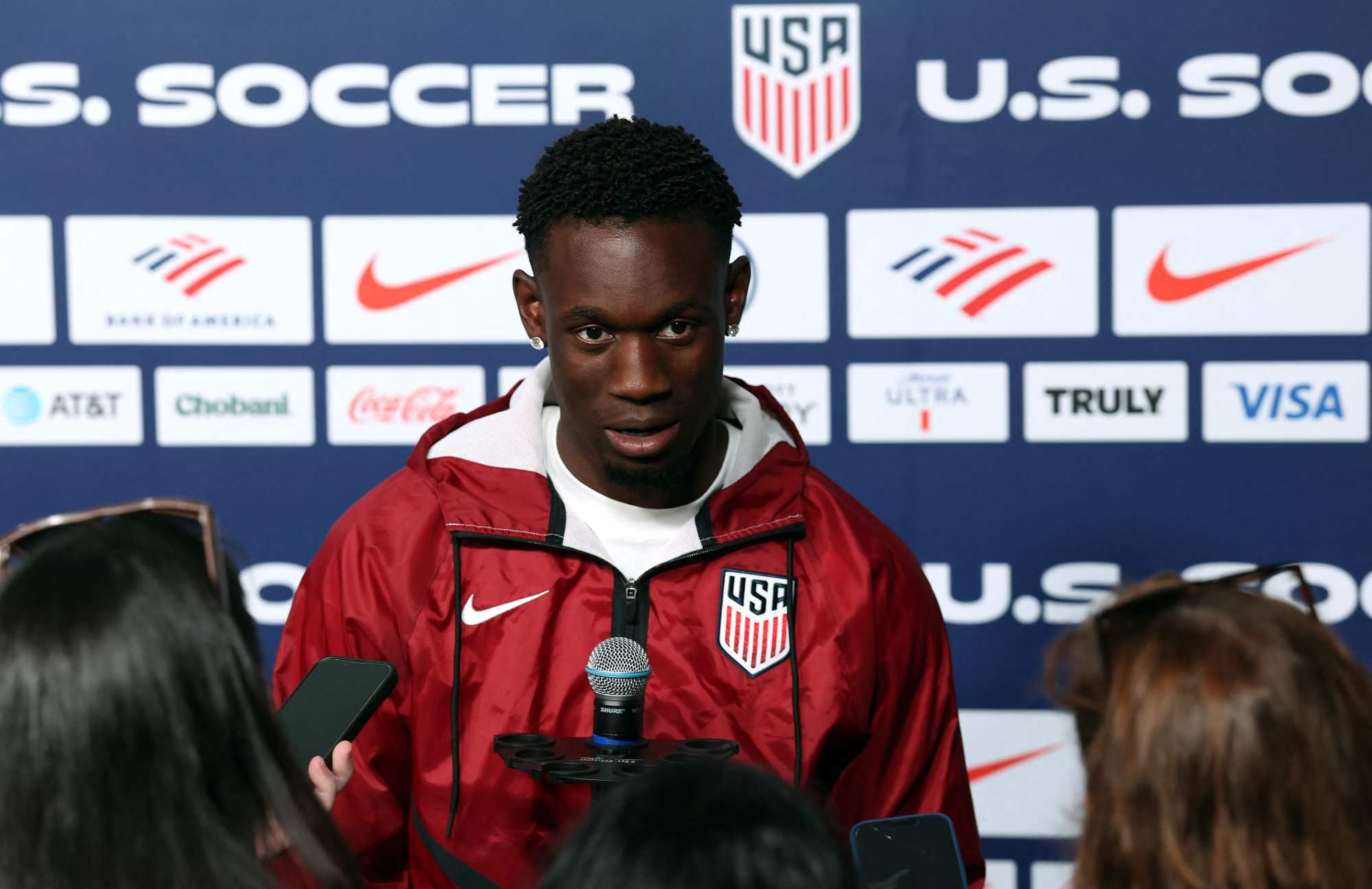 1999x1296 Meet Folarin Balogun, the star US striker at the Fifa World Cup slapped with a red card ban. South China Morning Post