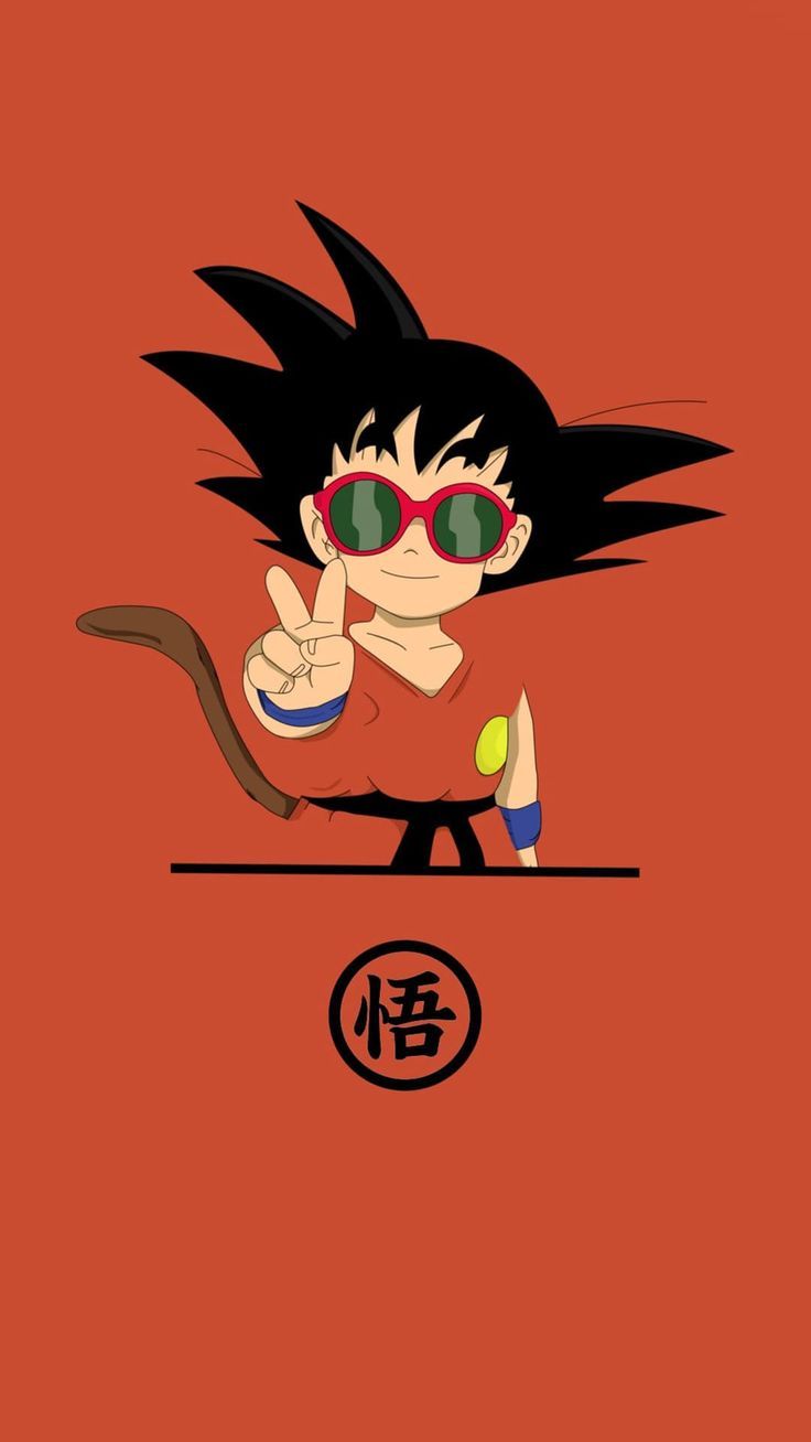 736x1308 Kid Goku Wallpaper