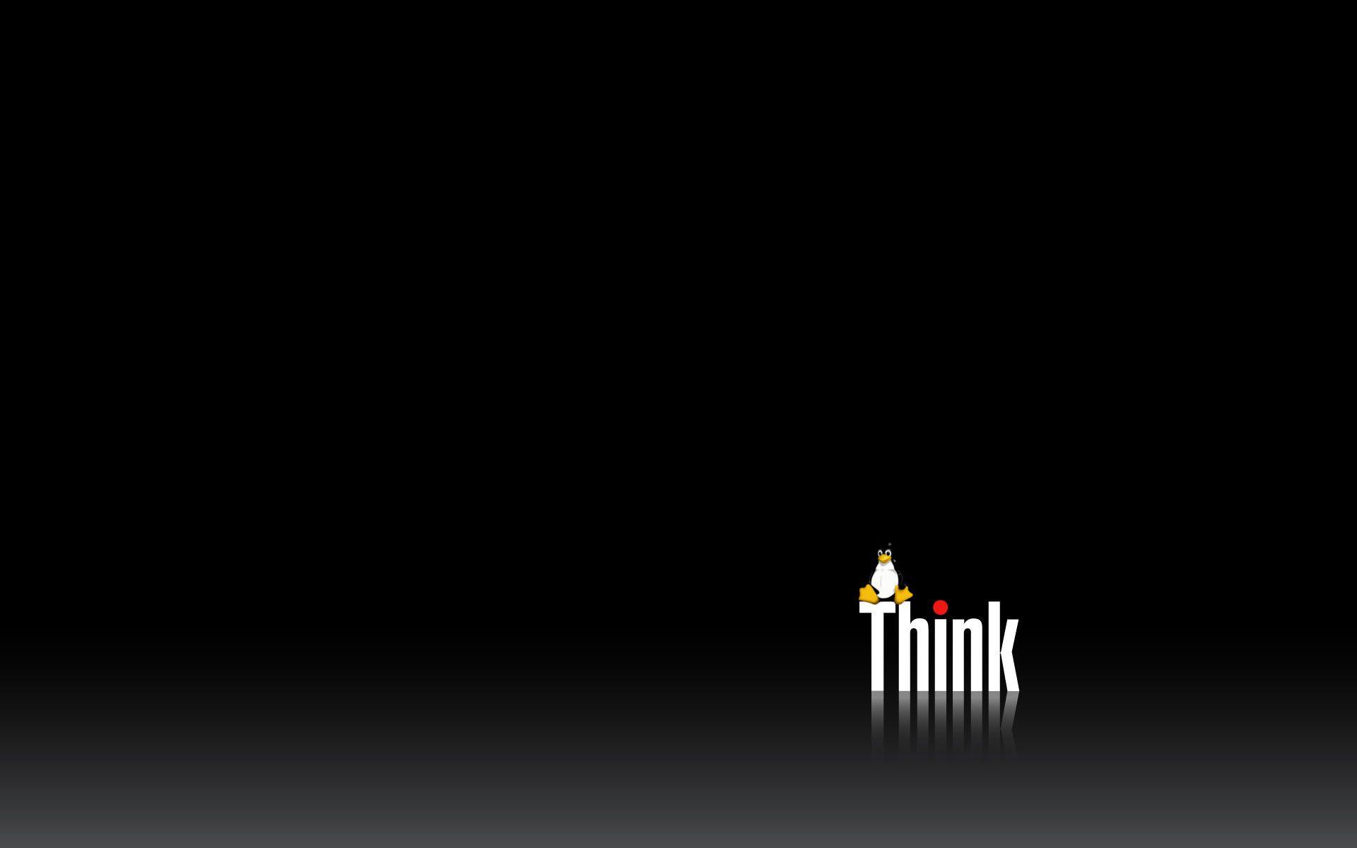 1920x1200 Lenovo Thinkpad Tux Wallpaper