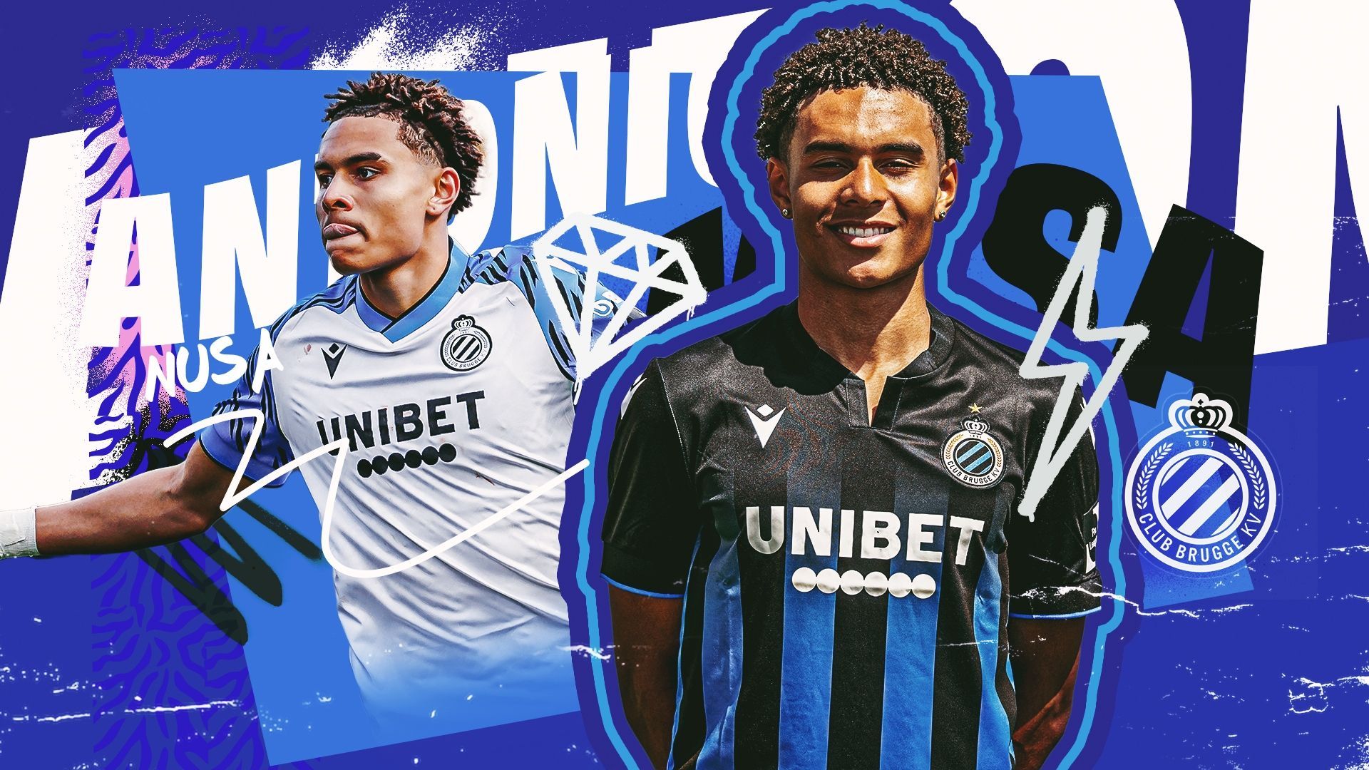 1920x1080 Antonio Nusa: Why Chelsea and Tottenham are interested in the 'Norwegian Neymar'. Goal.com US
