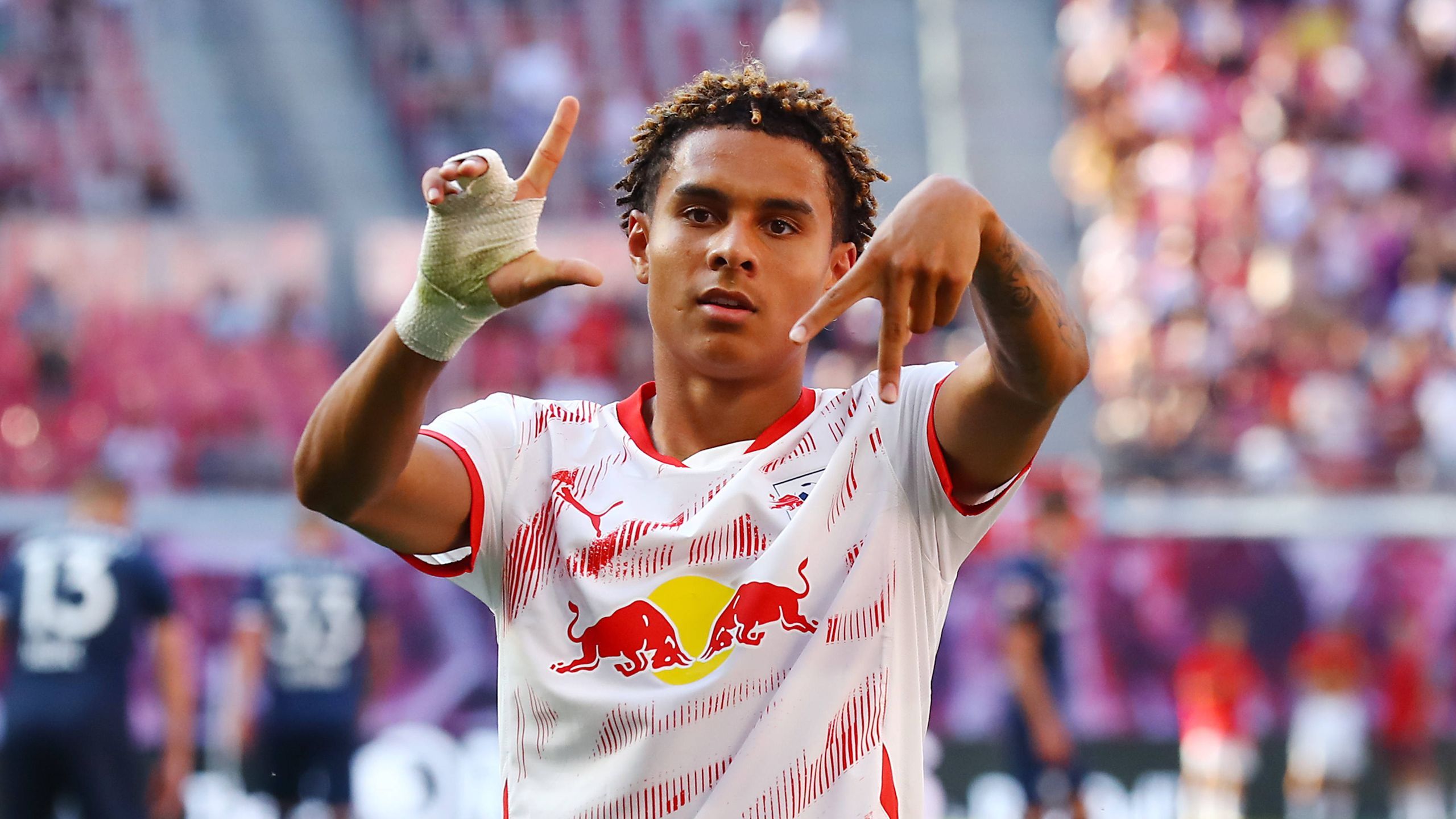 2560x1440 Bundesliga: Antonio Nusa schießt RB Leipzig zum Sieg gegen VfL Bochum erhält Lob von allen Seiten