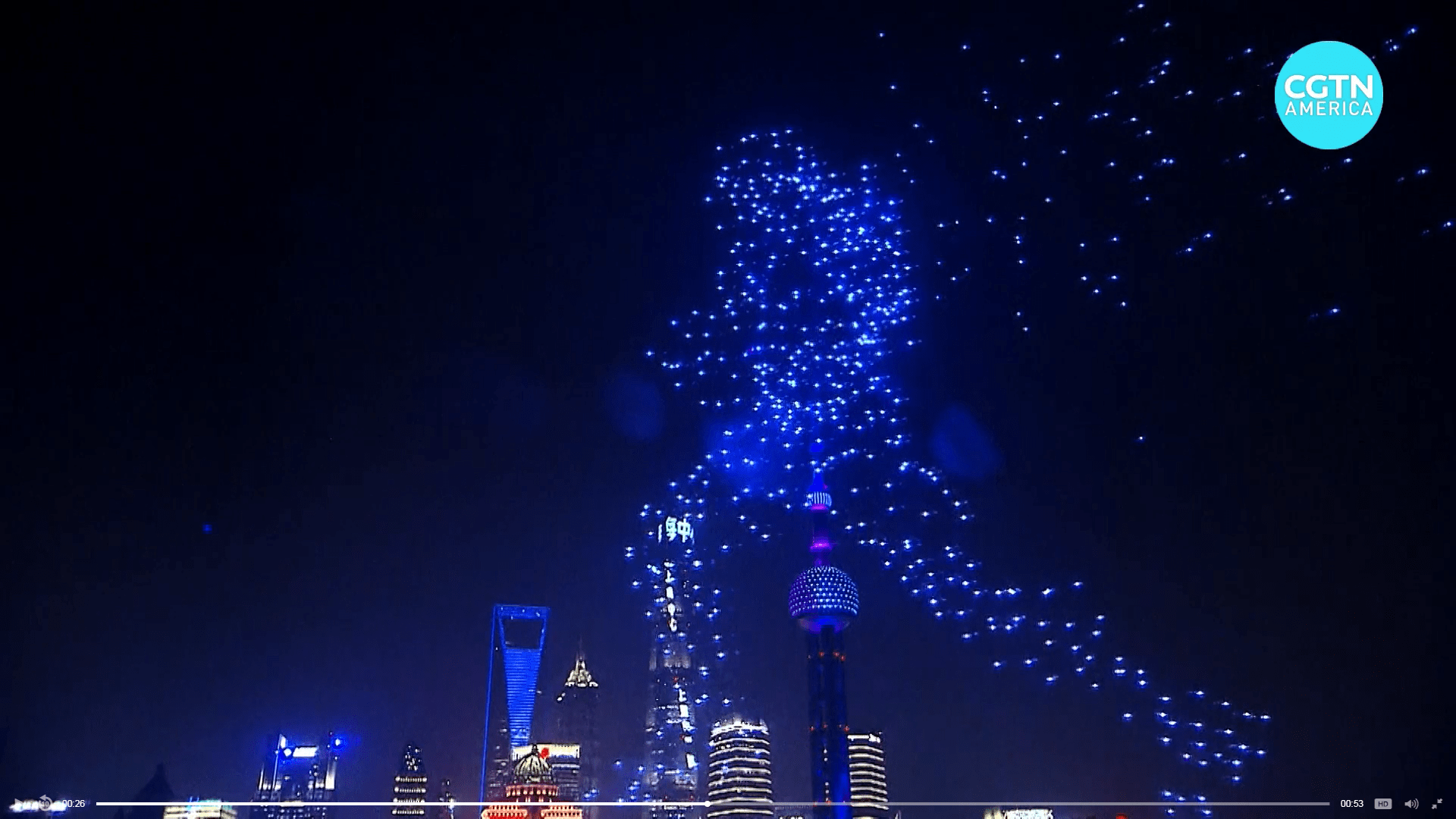 1920x1080 Drone light shows take flight, replacing fireworks