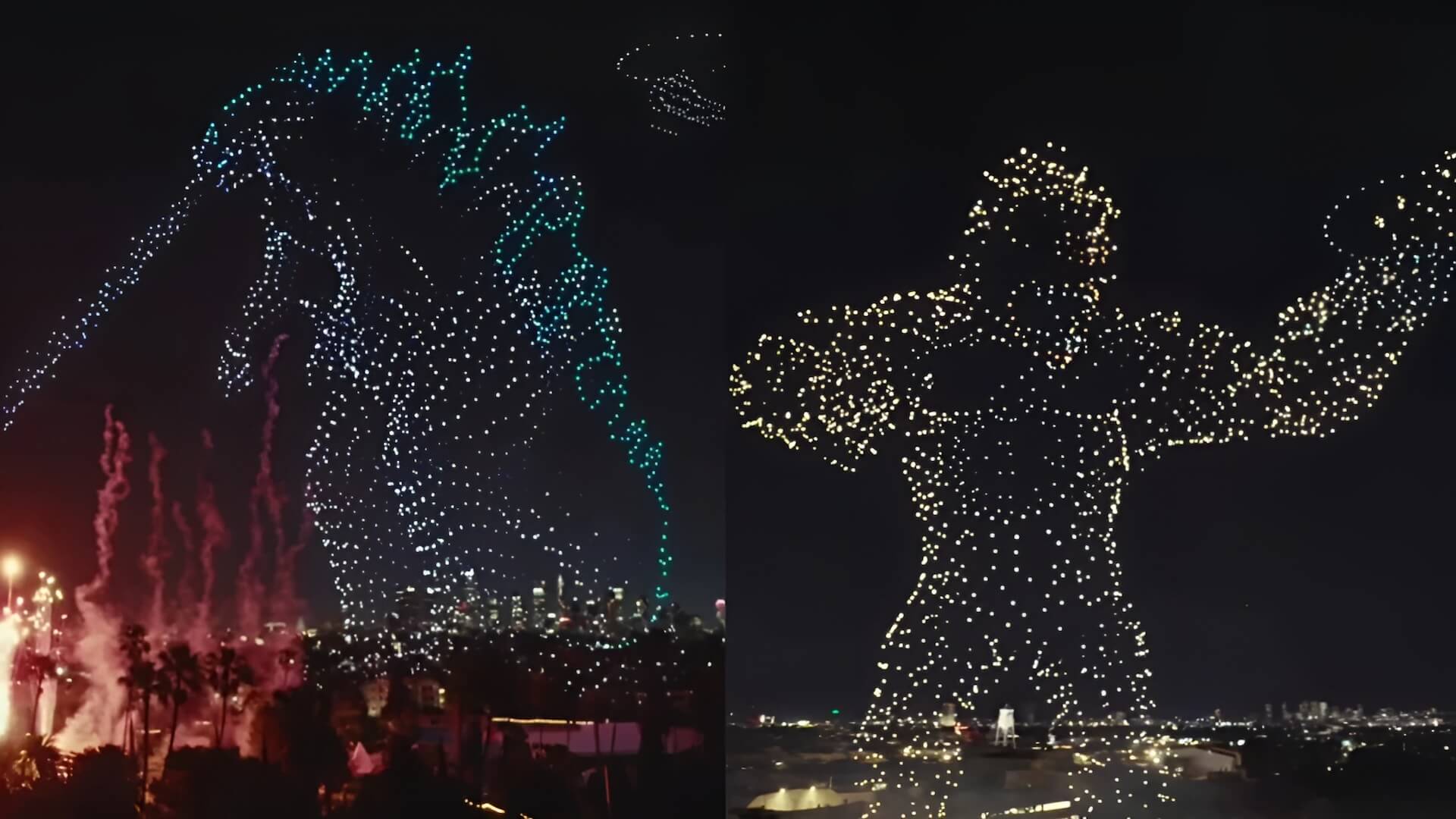 1920x1080 Apple TV+ Sets Record Breaking Drone Show In LA– Coptrz