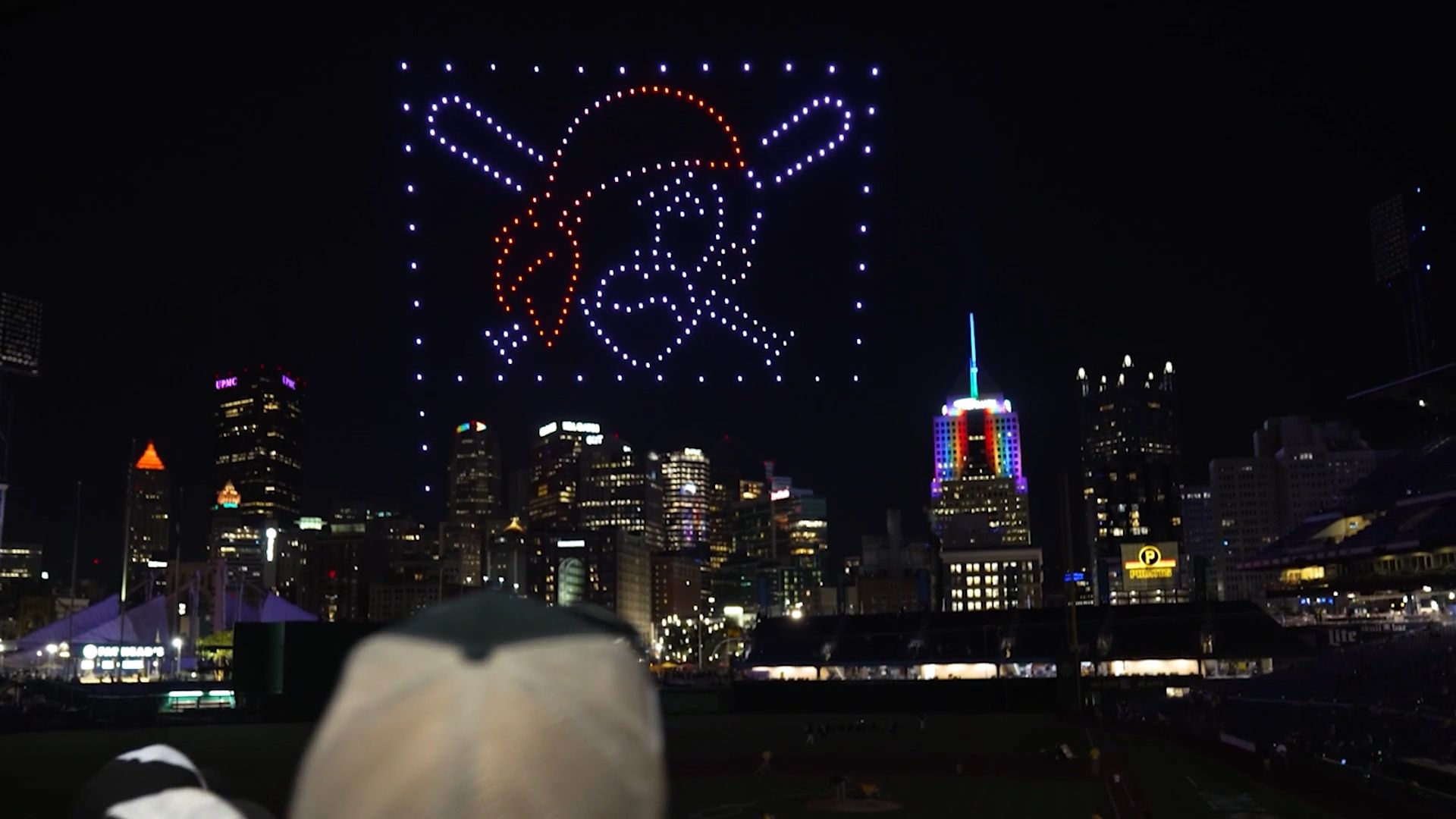 1920x1080 Pittsburgh Pirates Drone Light Show