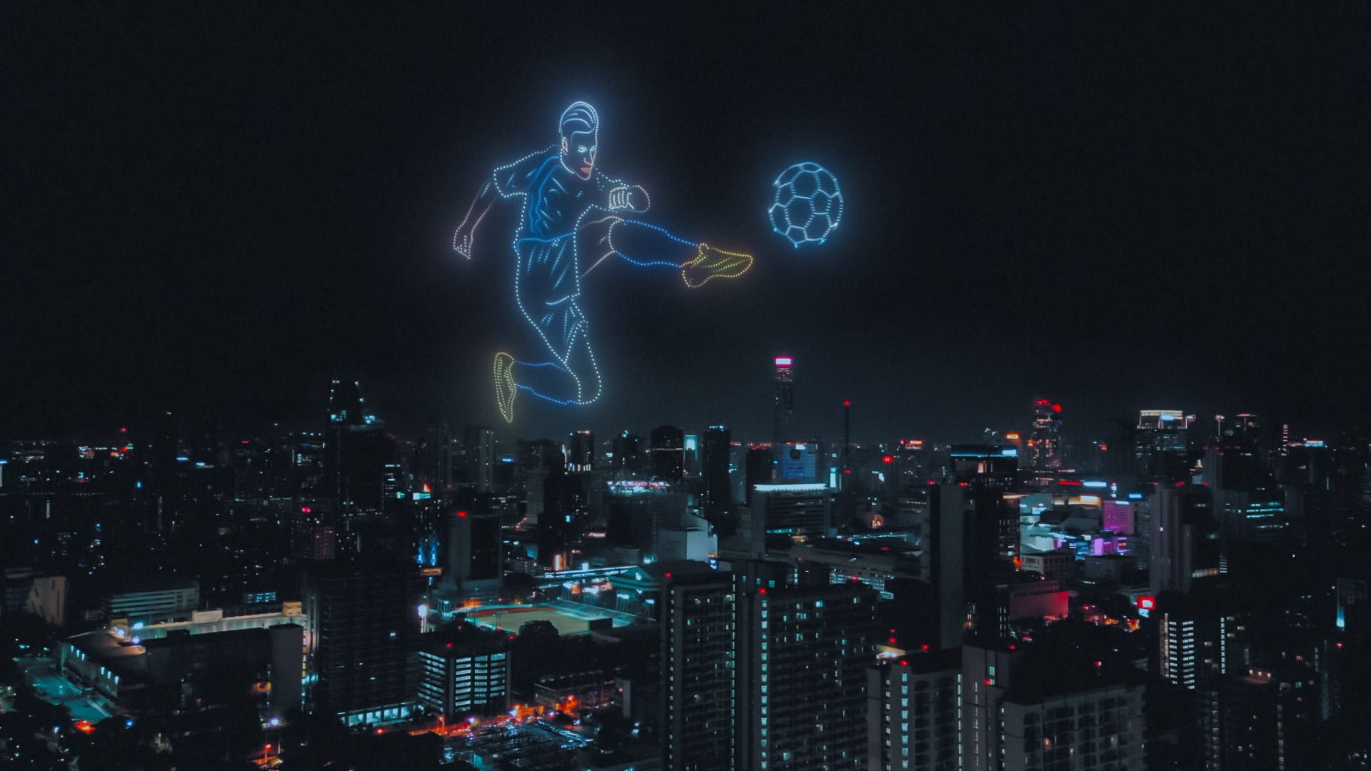 1920x1080 Drone Shows in Football: How Drone Shows Are Revolutionizing Football Events
