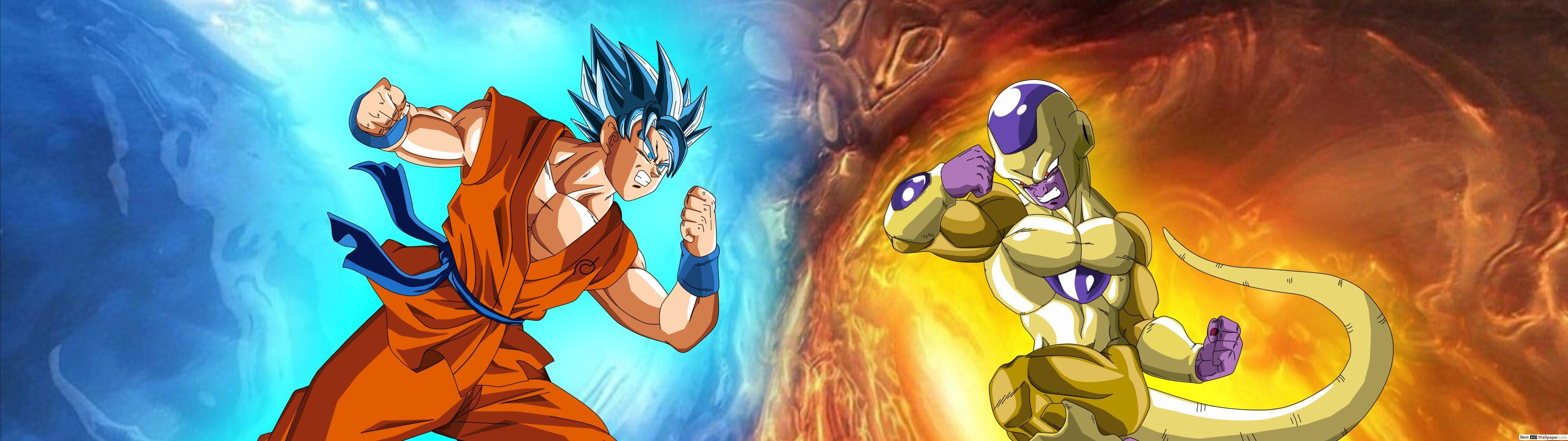 3200x900 Dragon ball Z: The resurrection of Freeza HD wallpaper download