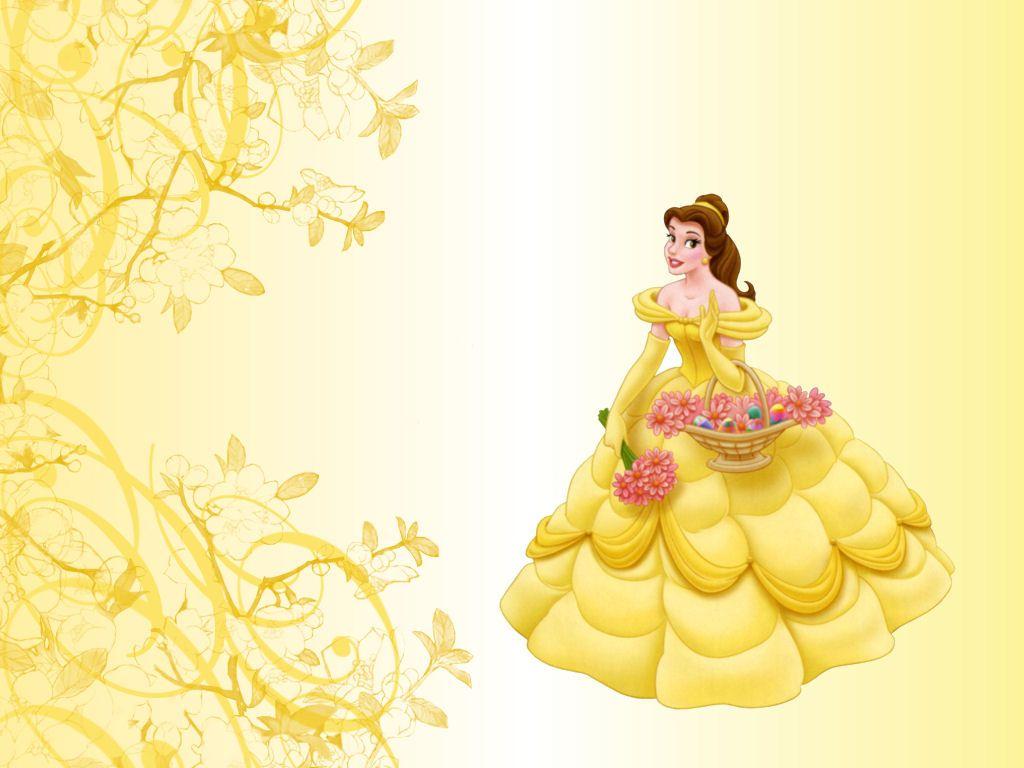 1024x768 Hình nền công chúa Belle