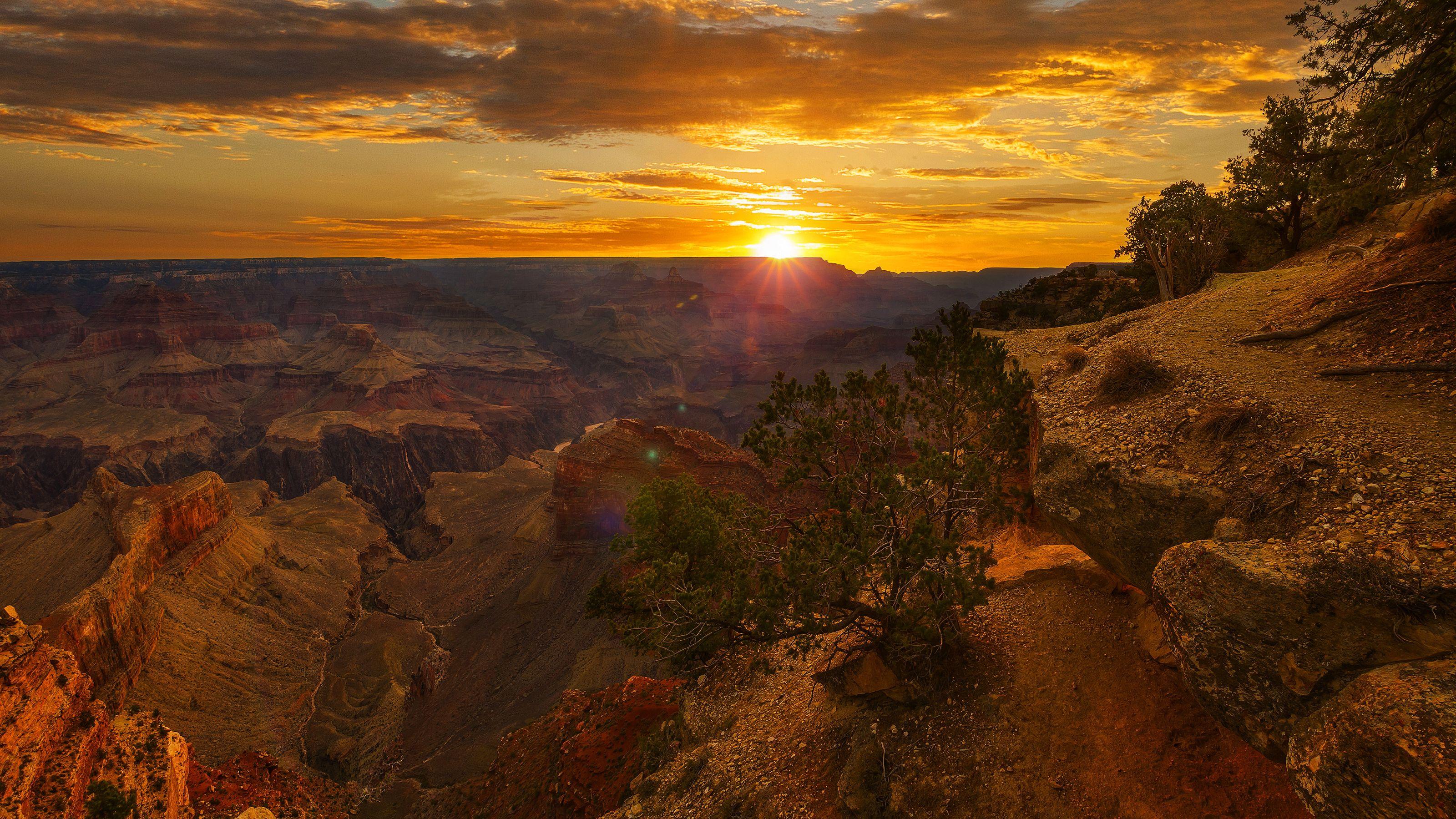 3200x1800 Wallpaper Grand Canyon Park USA Cliff Nature canyons Parks 3200x1800