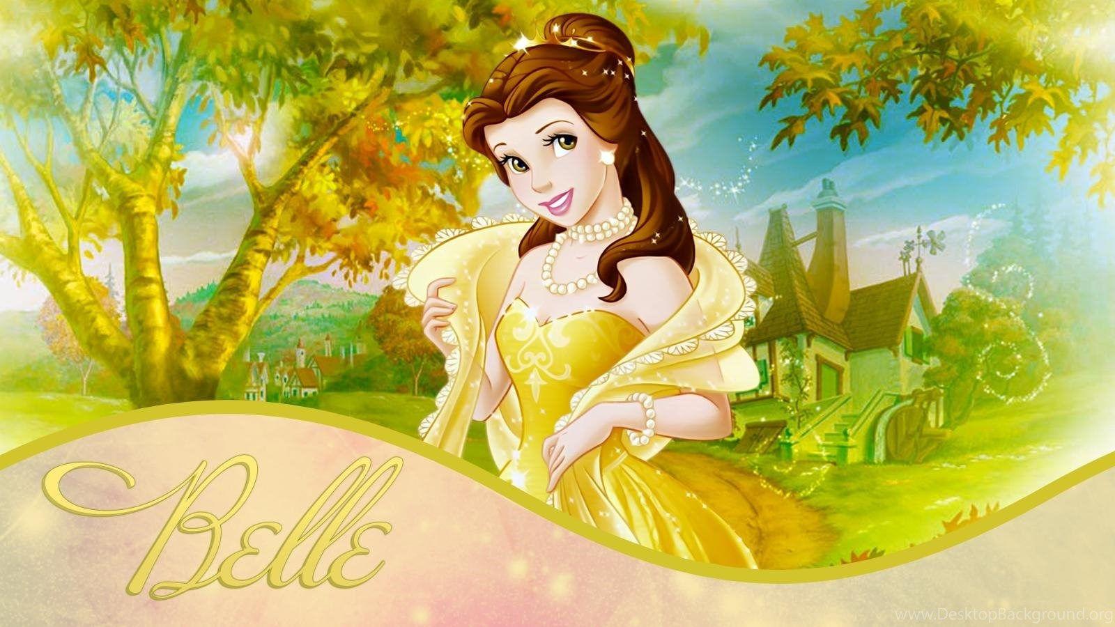 1600x900 Princess Belle Wallpaper Desktop Background