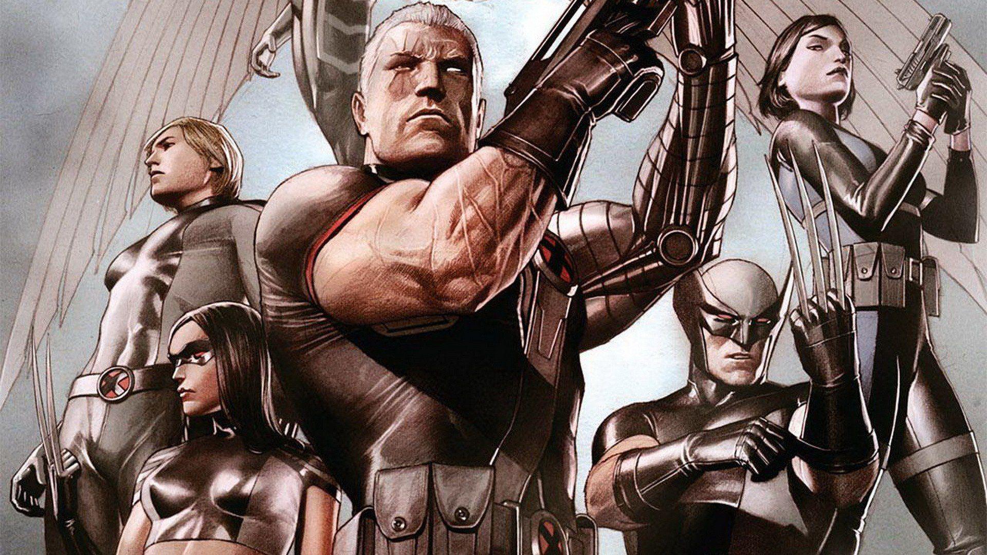 1920x1080 Comics X Men Wolverine Marvel Comics Archangel Domino Comic
